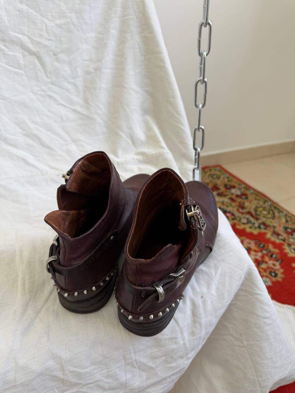 A.S.98 Avant Garde A.S. 98 Guidi Style Distressed Leather Boots Size US 7 / IT 37 - 11 Thumbnail