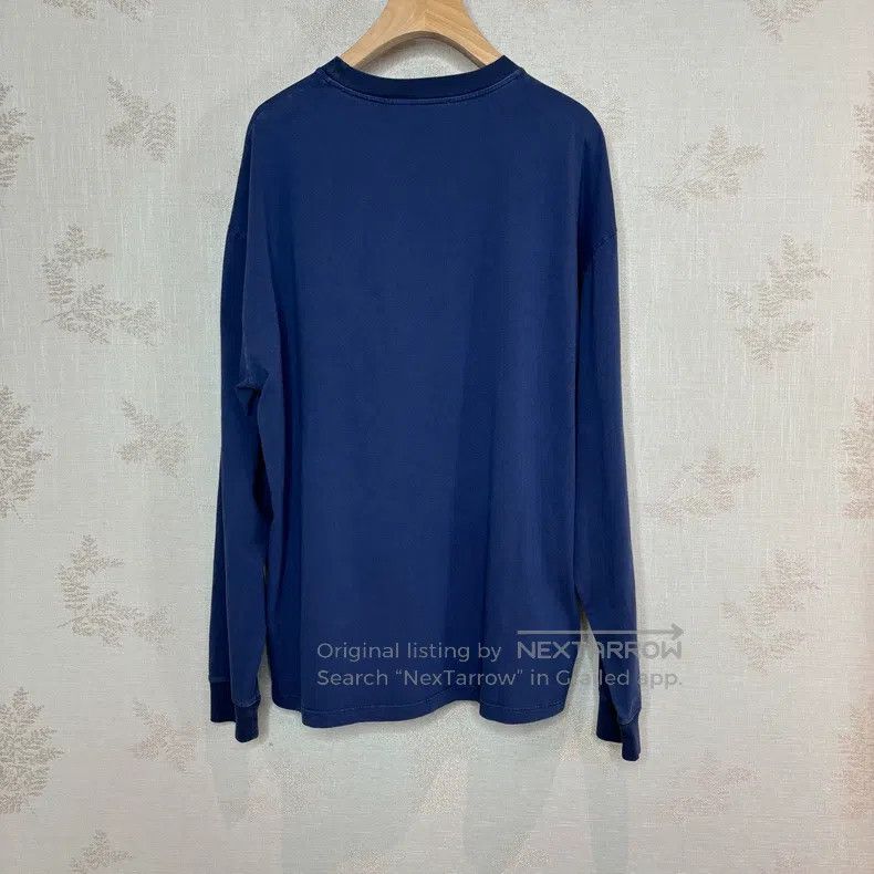 Miu Miu Miu Miu Size XS Retro washed blue long sleeve T Size XS / US 0-2 / IT 36-38 - 2 Thumbnail