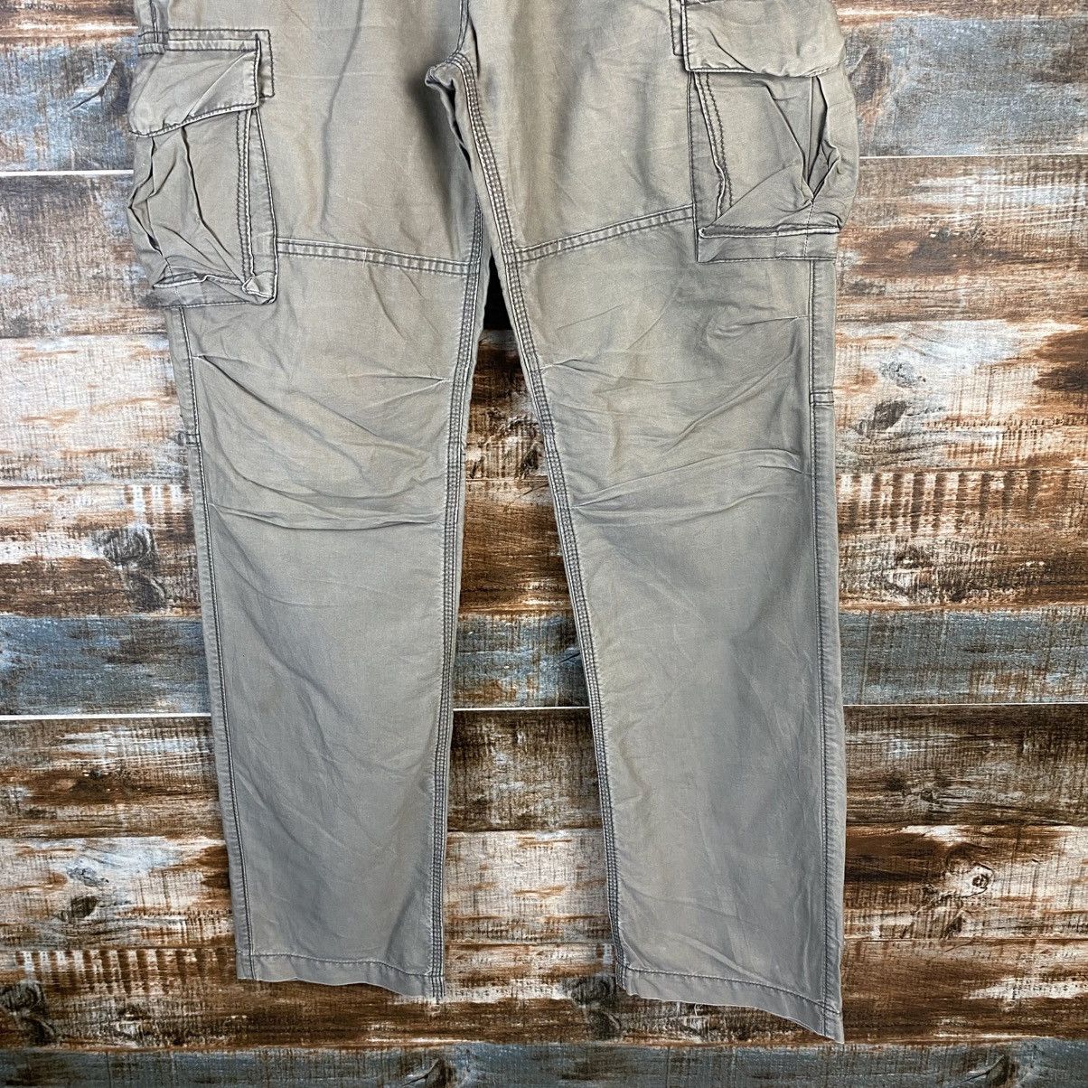 Japanese Brand DL Back Number Beige Cargo Multipocket Pants #C1274 Size US 32 / EU 48 - 6 Thumbnail