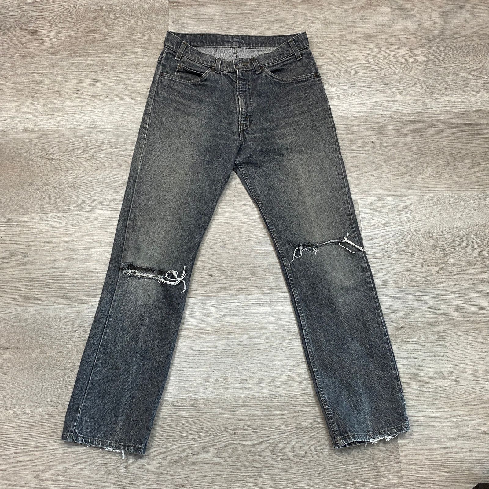 Levi's × Vintage VTG Levi's 40509 0259 Straight Leg Jeans 30x30 Made in USA Size US 30 / EU 46 - 4 Thumbnail