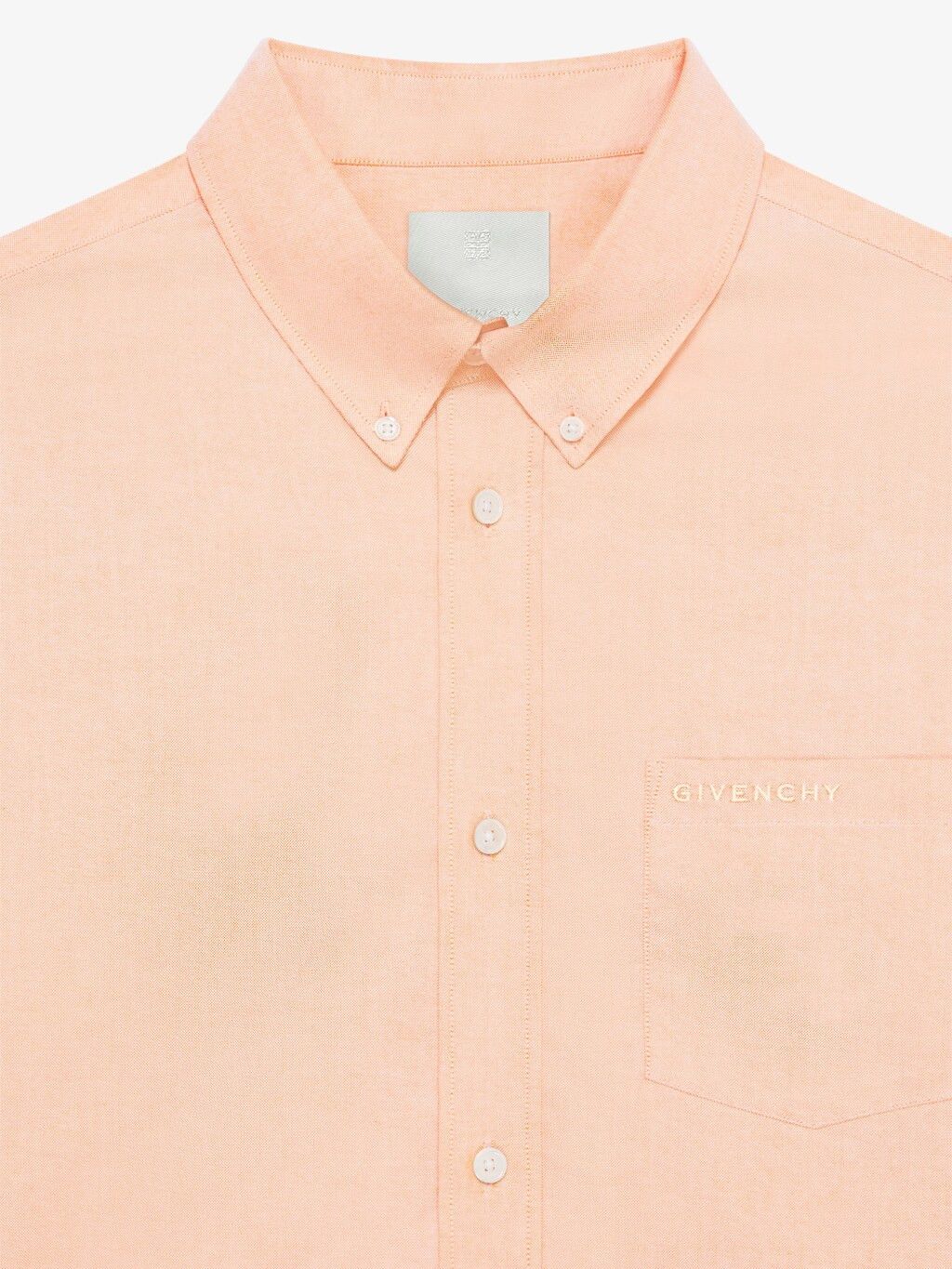 Givenchy o1srvl11e0125 Shirt In Cotton With Pocket in Powder Size US S / EU 44-46 / 1 - 5 Thumbnail