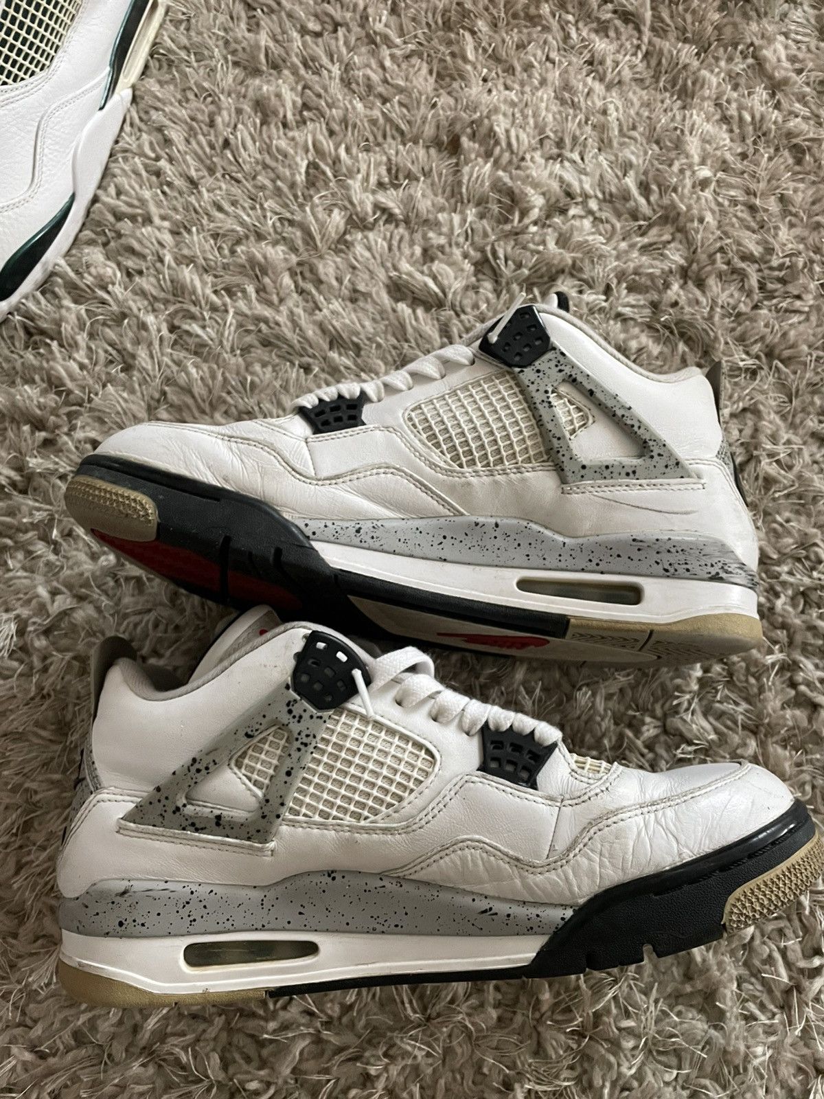 Jordan Brand Jordan 4 White Cement 2016 Size US 10 / EU 43 - 3 Thumbnail