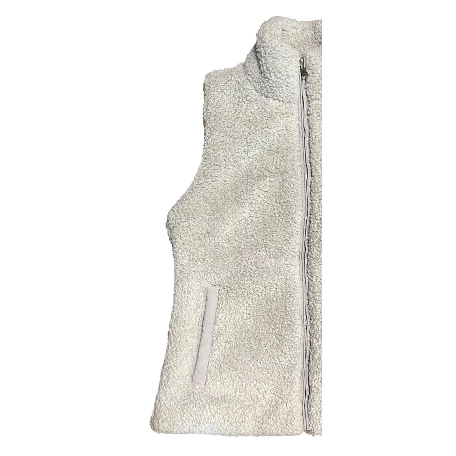 Patagonia Patagonia Vest Gray Full Zip Women’s Small L/s Deep Pile Fleece Los Gatos Classic Size S / US 4 / IT 40 - 2 Thumbnail