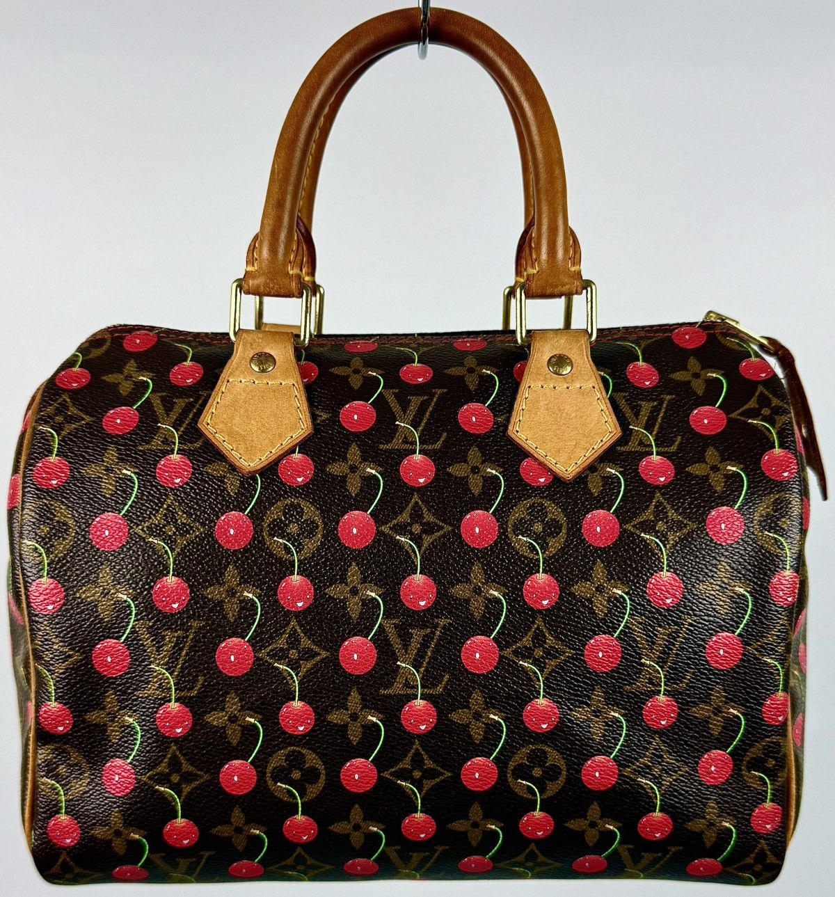 Louis Vuitton × Takashi Murakami Louis Vuitton - Takashi Murakami - SS2005 -Cerises Speedy 25 Size ONE SIZE - 1 Thumbnail