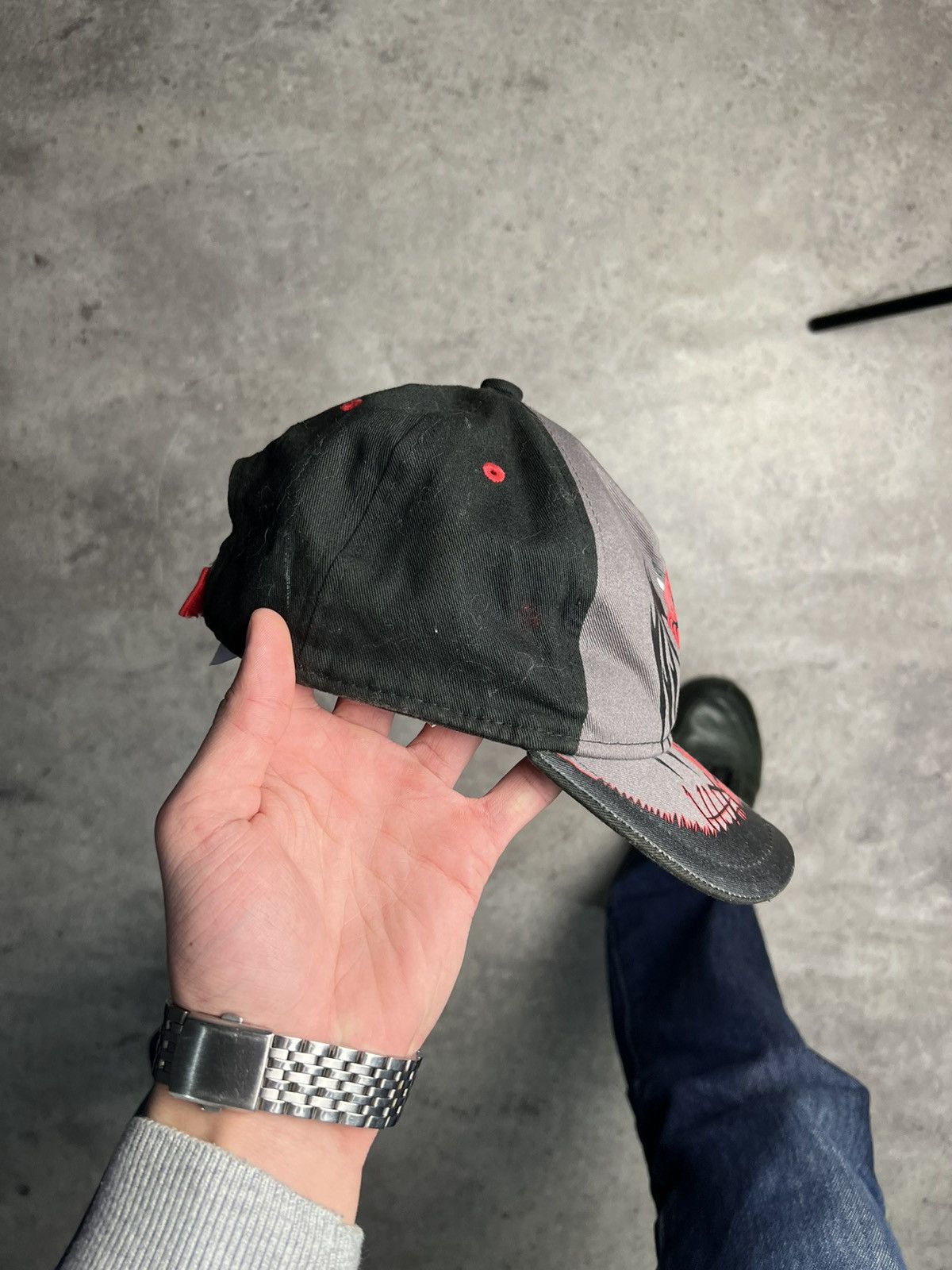 Japanese Brand Vintage Y2k No Fear Cap multicolour Size ONE SIZE - 4 Thumbnail