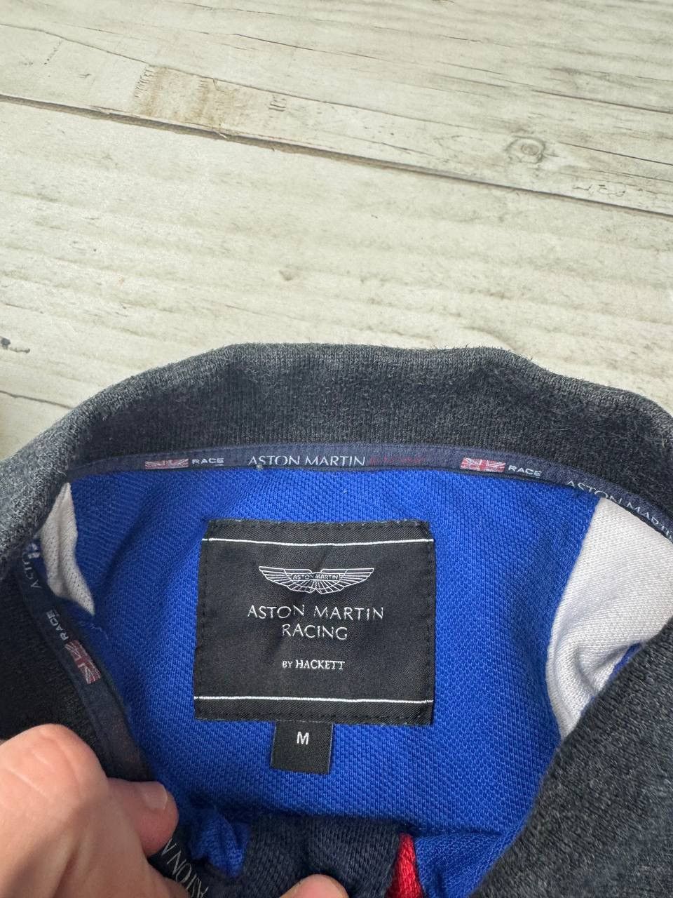 Hackett Hackett Aston Martin Racing Rugby Long Sleeve Size US M / EU 48-50 / 2 - 9 Thumbnail
