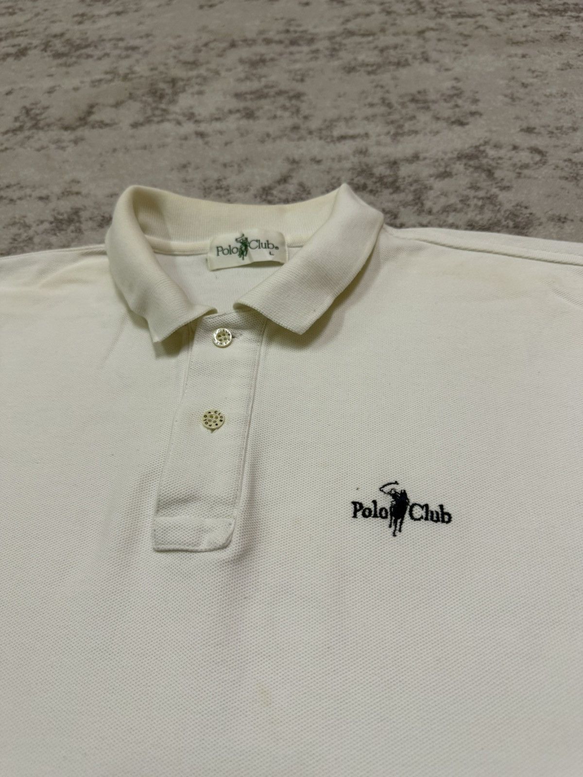 Vintage Vintage 90s Polo Club Longsleeve Ringer Polo Shirt Size US M / EU 48-50 / 2 - 7 Thumbnail