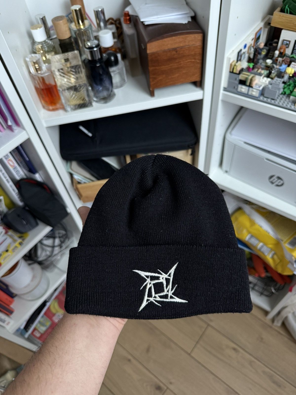 Band Tees × Metallica VIntage 90s Metallica beanie winter hat band rock usa retro Size ONE SIZE - 2 Thumbnail