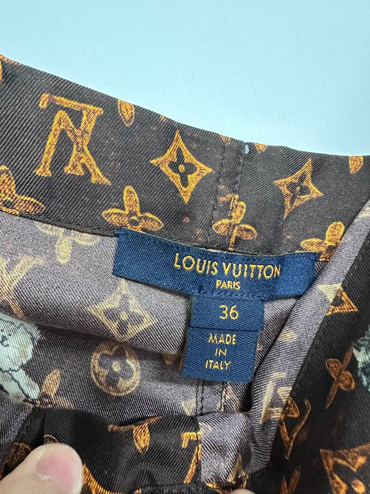 Louis Vuitton LV All Over Print Pants 36 Size 26" / US 2 / IT 38 - 7 Thumbnail
