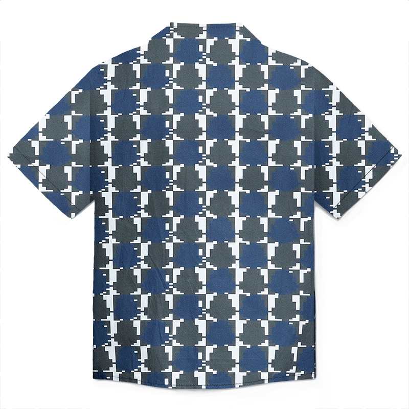 The Unbranded Brand GEOMETRIC MOTIF SHIRT Size US M / EU 48-50 / 2 - 5 Thumbnail