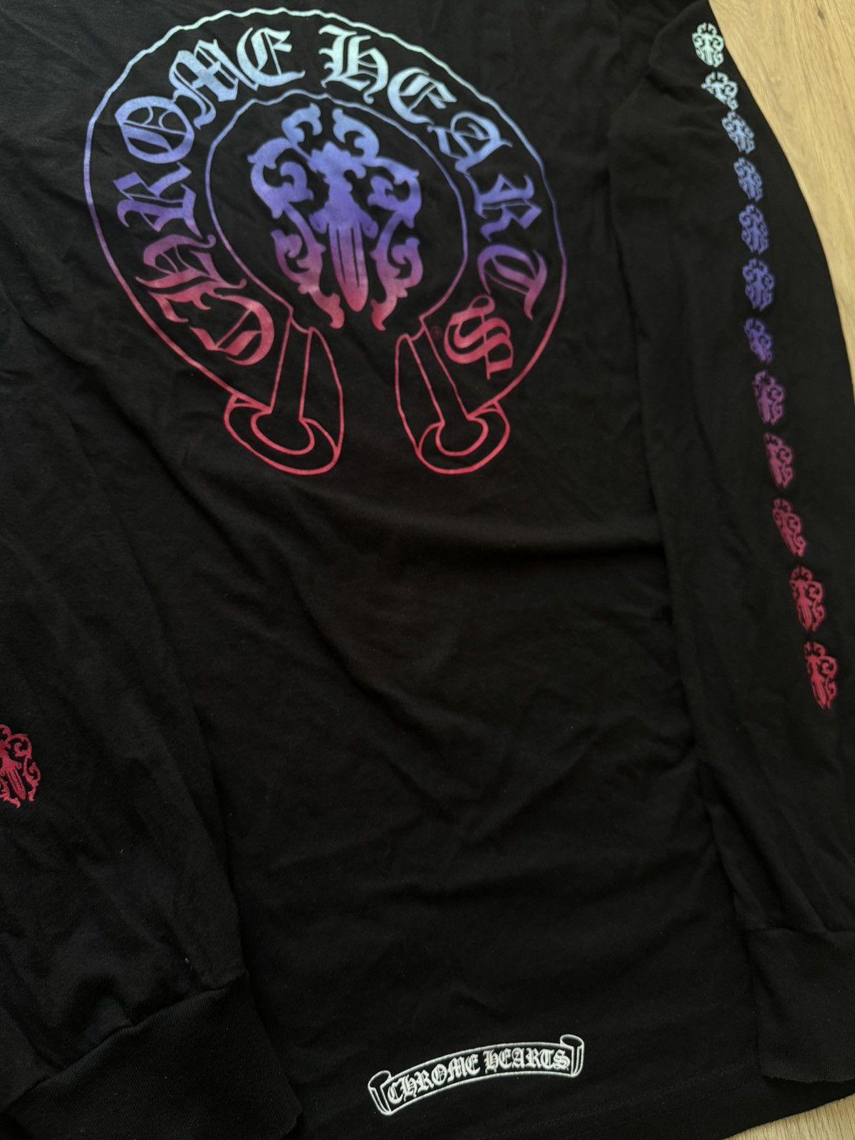 Chrome Hearts Chrome Hearts Color Gradient Sword Long Sleeve Tee Size L Size US L / EU 52-54 / 3 - 7 Thumbnail