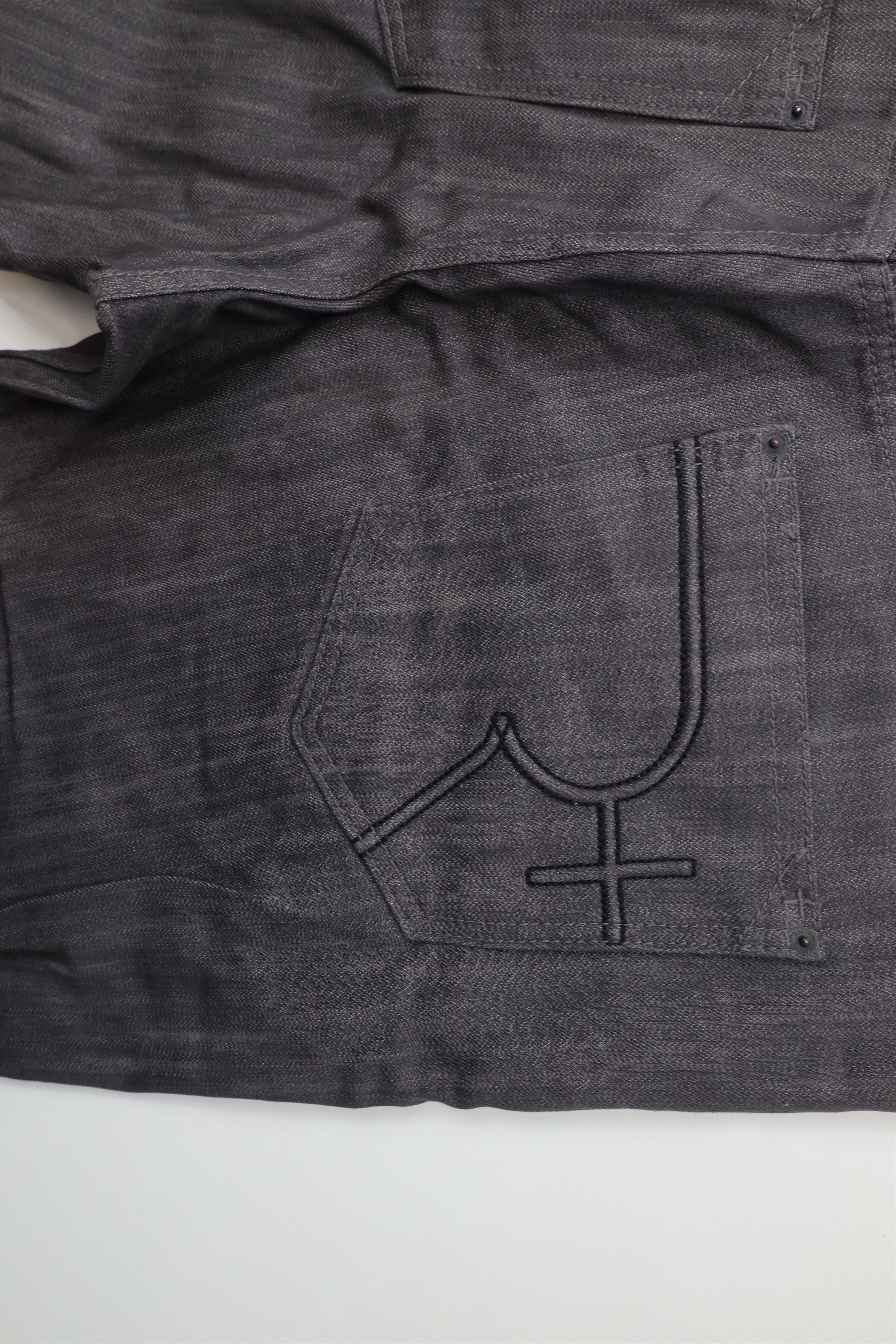 Rocawear × Vintage Vintage Rocawear Fit Wide Leg Denim Jeans Gray Cotton Size US 42 / EU 58 - 14 Thumbnail