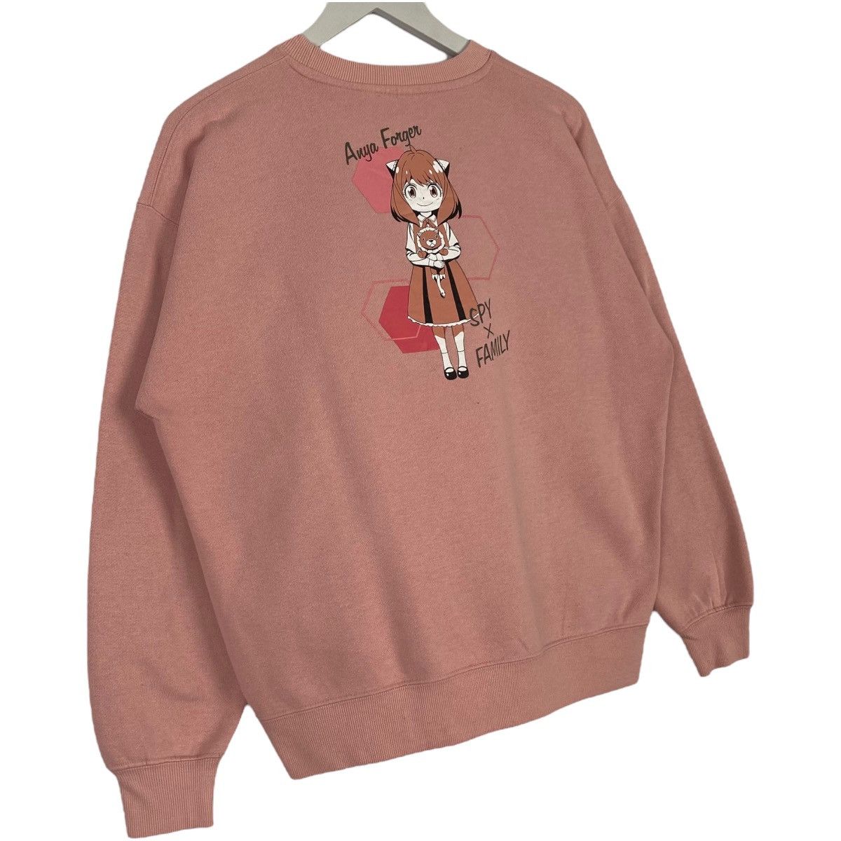 Designer × Vintage Vintage Spy X Family Crewneck Sweatshirt Pink Size M Size M / US 6-8 / IT 42-44 - 9 Thumbnail