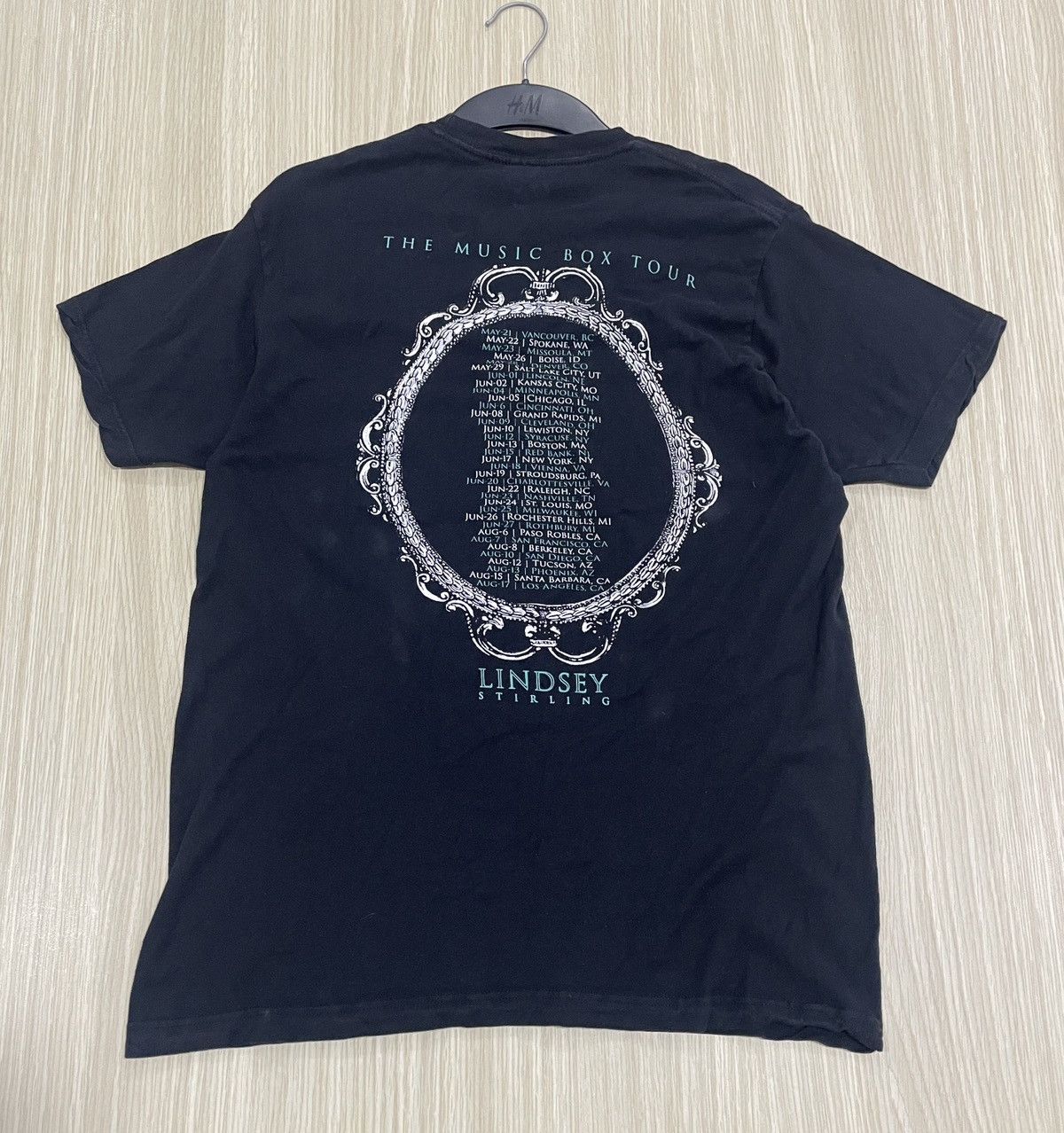 Band Tees violinist x lindsey stirling x the music box tour x large Size US L / EU 52-54 / 3 - 3 Thumbnail