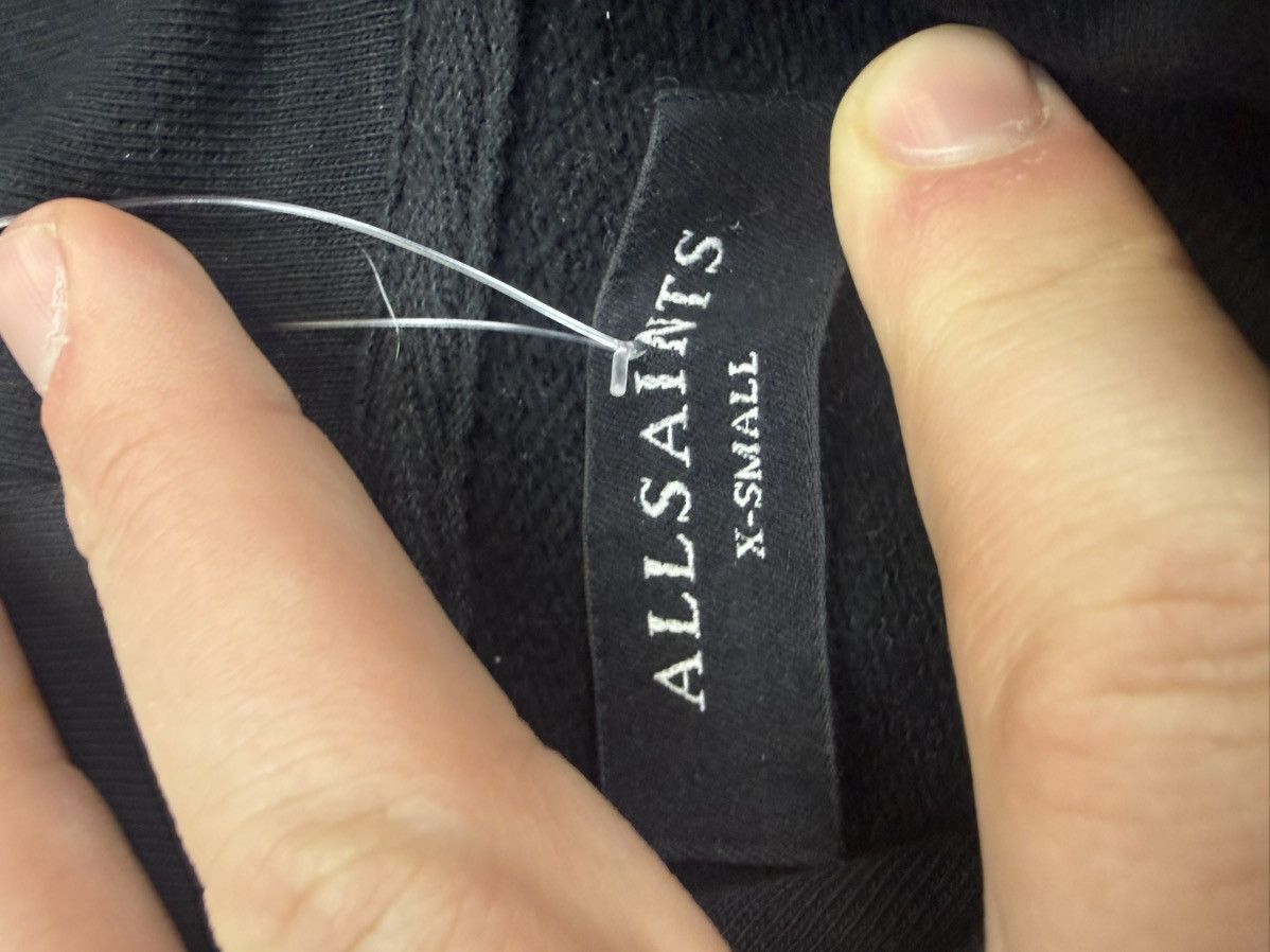 Allsaints AllSaints black hoodie with white logo Size small Size US S / EU 44-46 / 1 - 7 Thumbnail