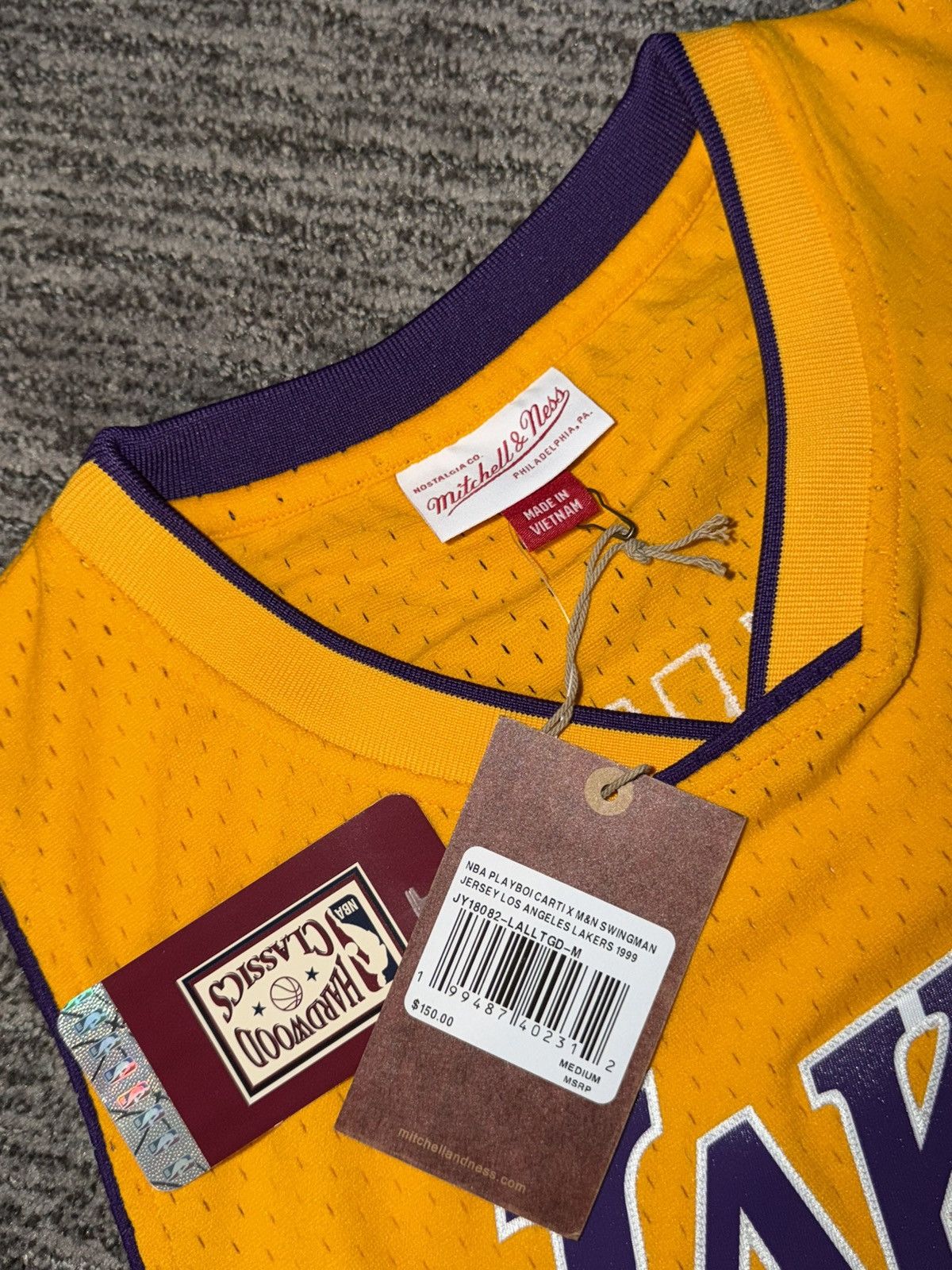 Mitchell & Ness Playboi Carti Lakers 00 Jersey, OPIUM Size US M / EU 48-50 / 2 - 6 Thumbnail