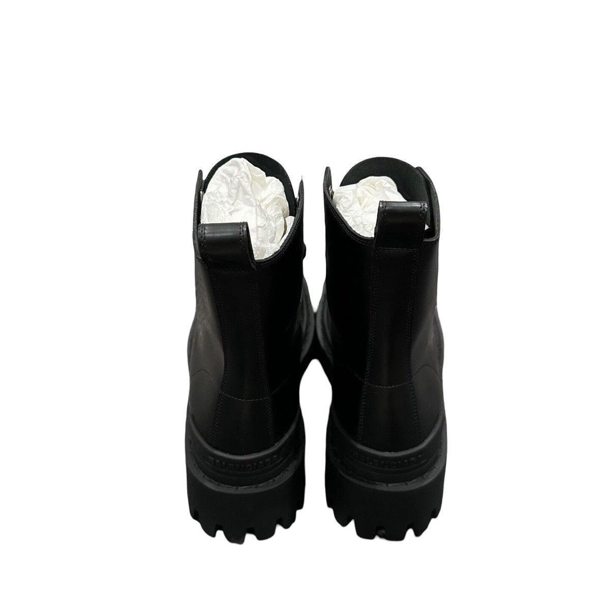 Balenciaga Balenciaga Strike lace-up boots in black leather Size US 8 / IT 38 - 3 Thumbnail
