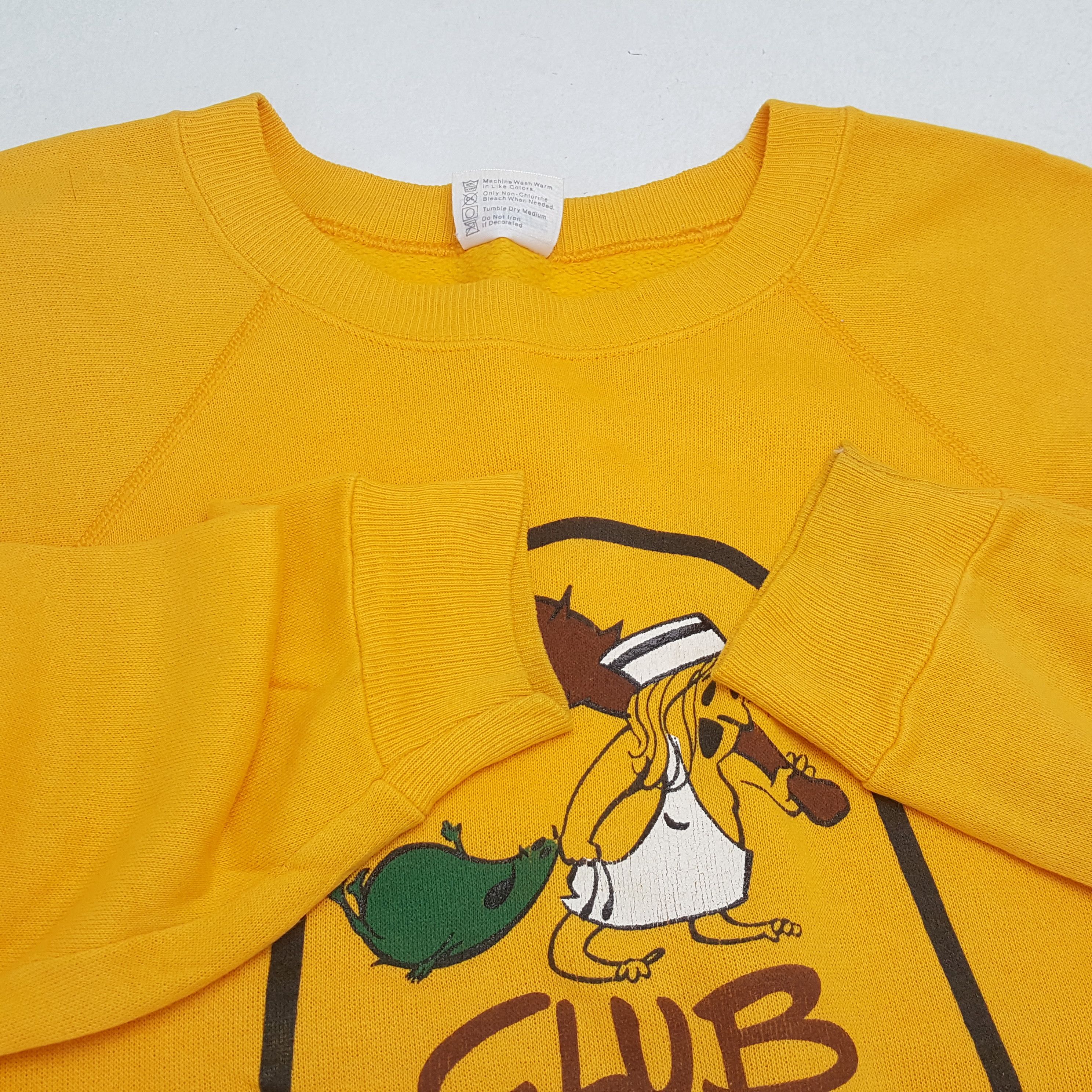 Cartoon Network × Vintage Vintage CLUB A BUG American Streetwear Style Sweatshirt Size US M / EU 48-50 / 2 - 8 Thumbnail