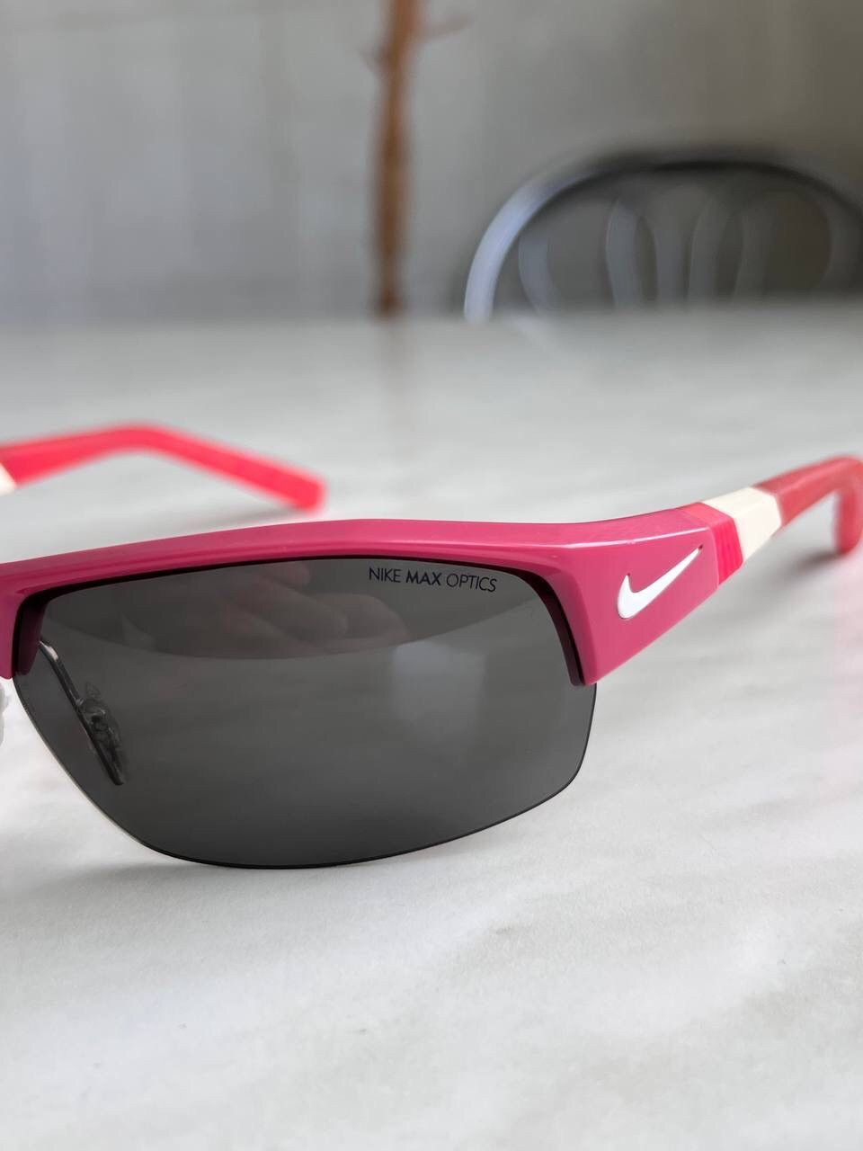 Nike × Nike ACG × Oakley Y2K Vintage Nike Sunglasses Outdoor Style Drill Pink Eyewear Size ONE SIZE - 2 Thumbnail
