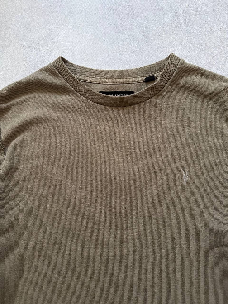 Allsaints AllSaints Sweatshirt Pullover Long Sleeve Khaki Size US L / EU 52-54 / 3 - 2 Thumbnail