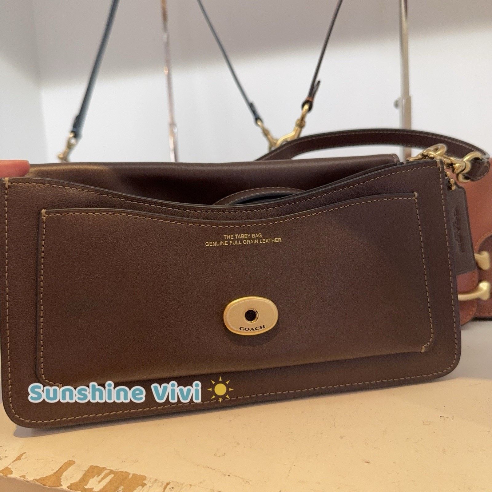 Coach NWT COACH CCX04 Tabby Shoulder Bag 26 Maple leather Size ONE SIZE - 6 Thumbnail