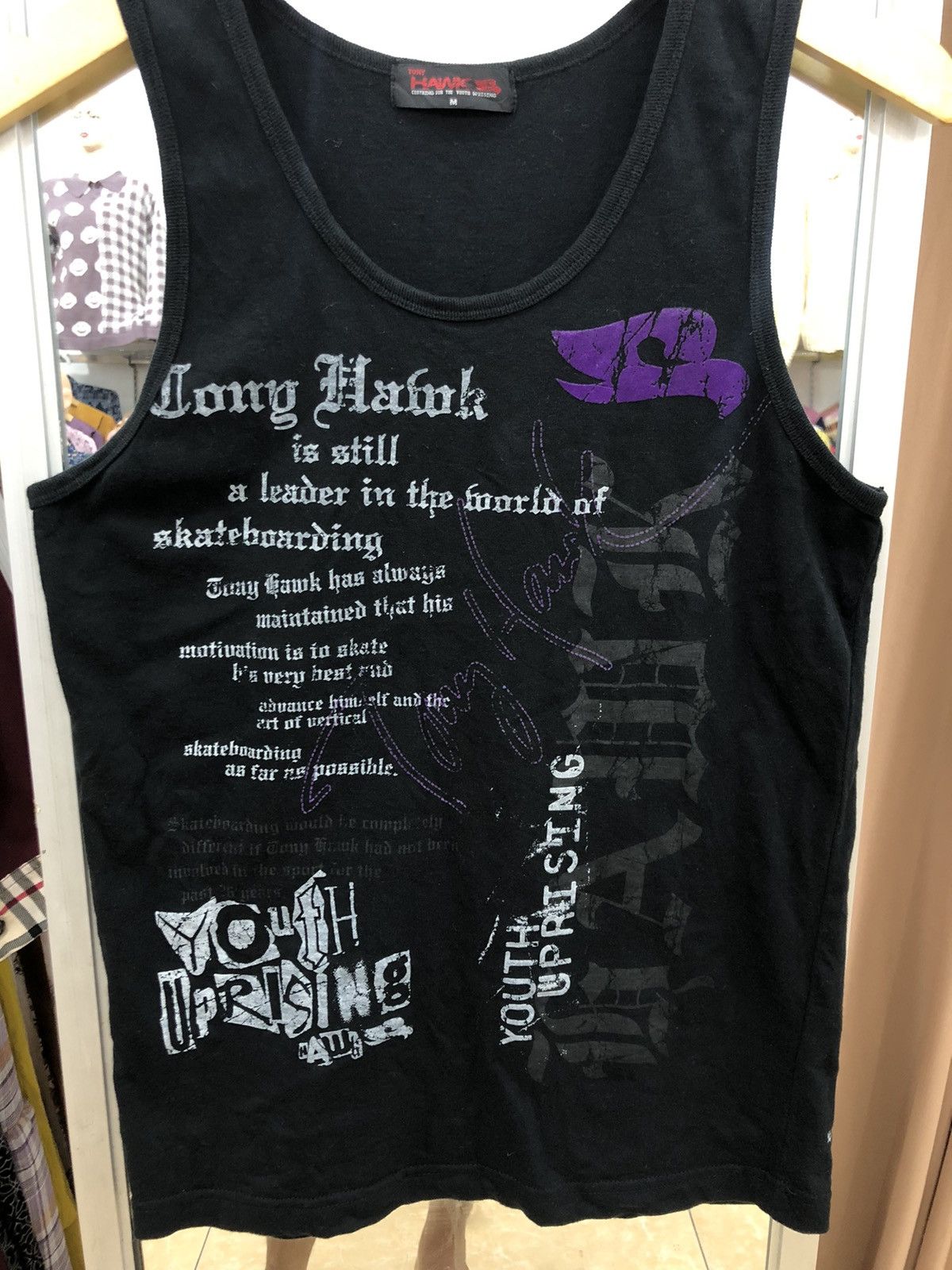 Japanese Brand × Tony Hawk Tony hawk poem tanktop Size US M / EU 48-50 / 2 - 3 Thumbnail