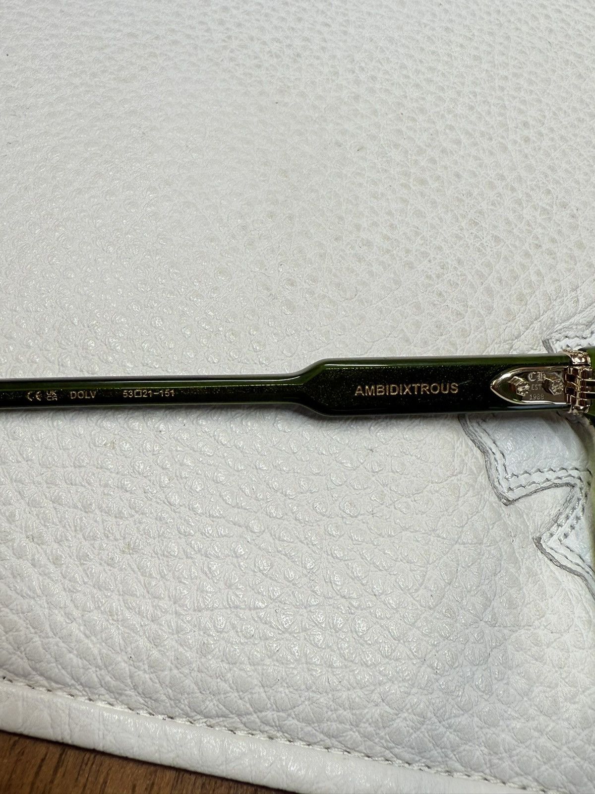 Chrome Hearts Chrome Hearts Ambidixtrous Sunglasses Size ONE SIZE - 10 Thumbnail