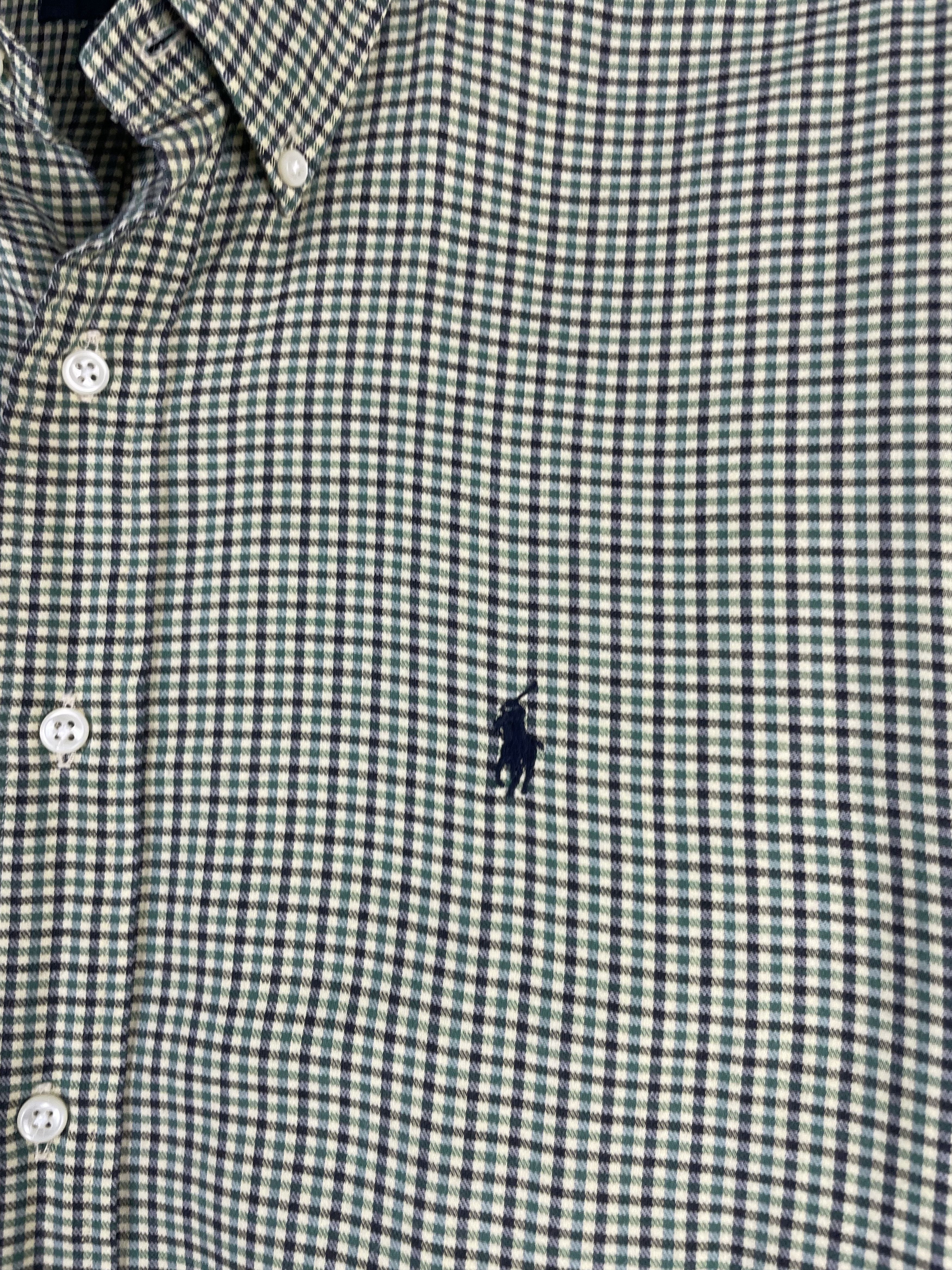 Flannel Flannel Polo Ralph Lauren Vintage Mens Shirt Size US XL / EU 56 / 4 - 4 Thumbnail