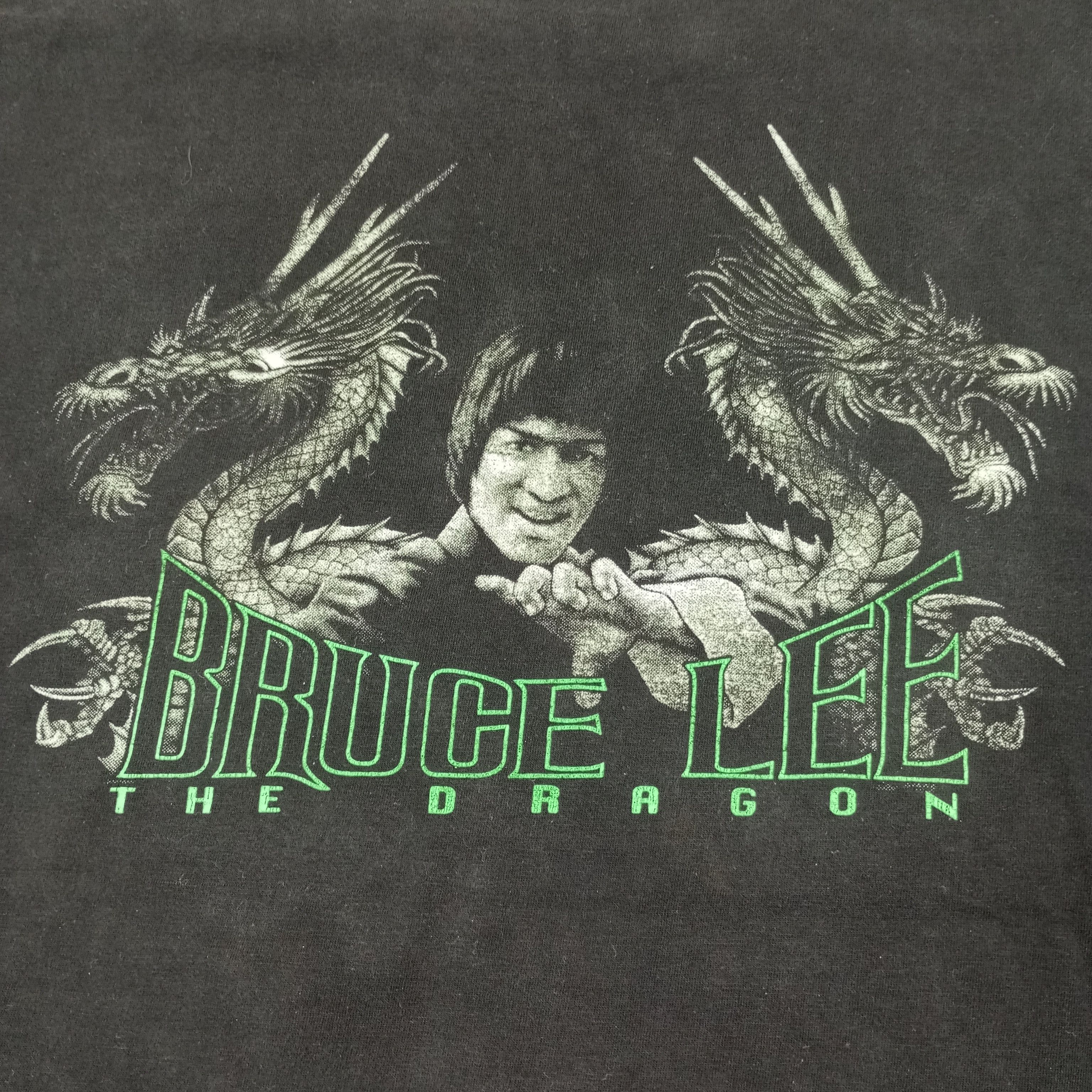 Vintage Bruce Lee The Dragon Action Movie Style Tshirt Size US M / EU 48-50 / 2 - 4 Thumbnail