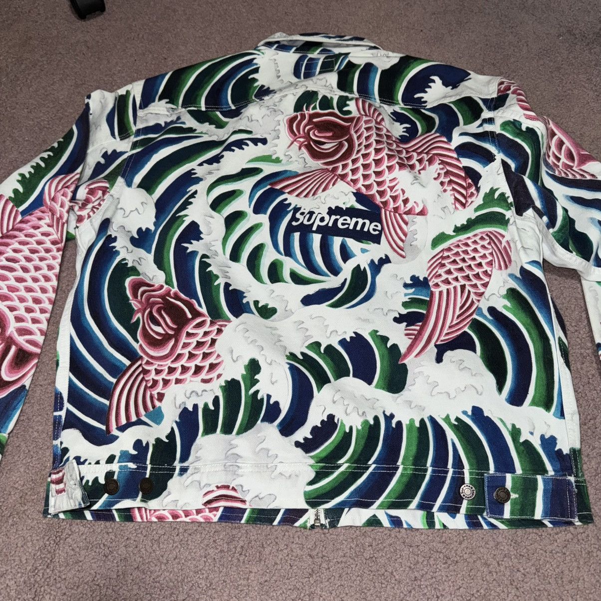 Supreme Supreme SS/20 Waves Work Jacket Size XL Size US XL / EU 56 / 4 - 5 Thumbnail