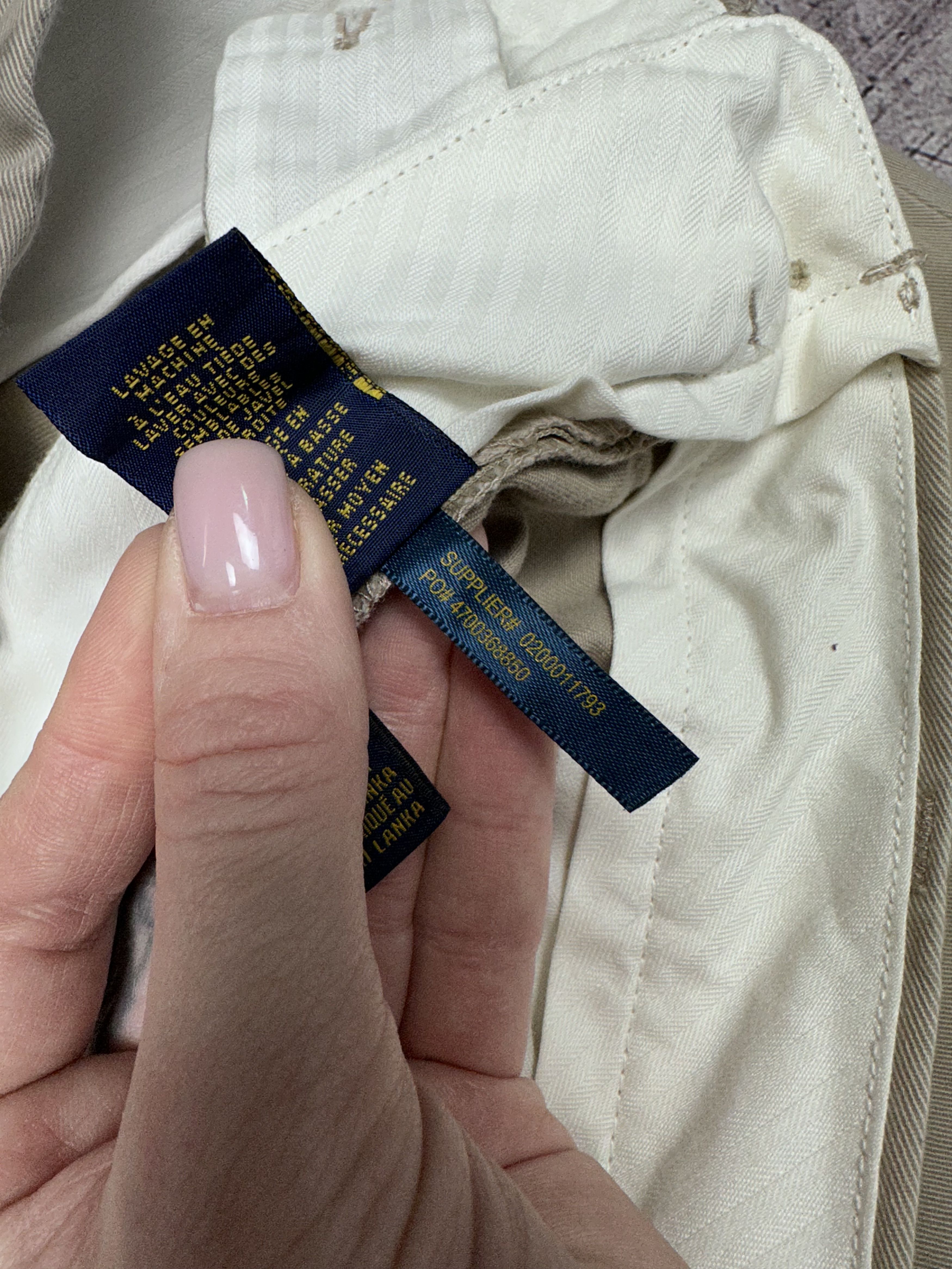 Polo Ralph Lauren × Ralph Lauren Polo Ralph Lauren Vintage Mens Chino Pants Size US 33 - 7 Thumbnail