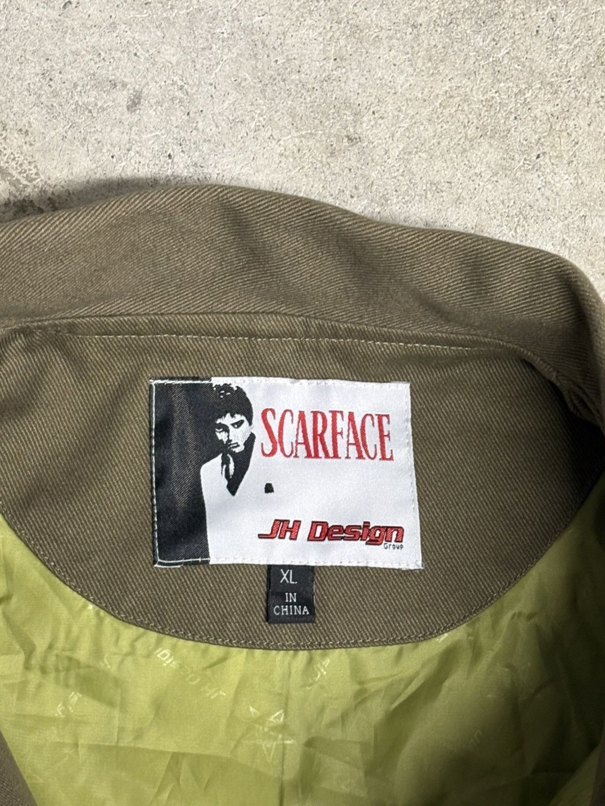 Jeff Hamilton 90s Jeff Hamilton Camo Scarface NASCAR Jacket Size US XL / EU 56 / 4 - 2 Thumbnail