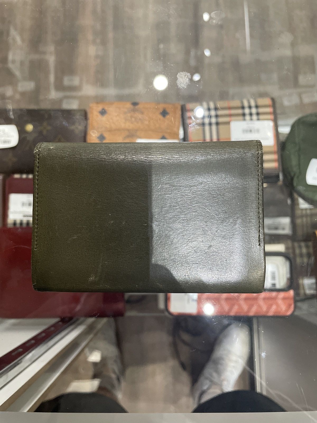 Yves Saint Laurent Yves Saint Laurent Coin Wallet Olive Size ONE SIZE - 2 Thumbnail