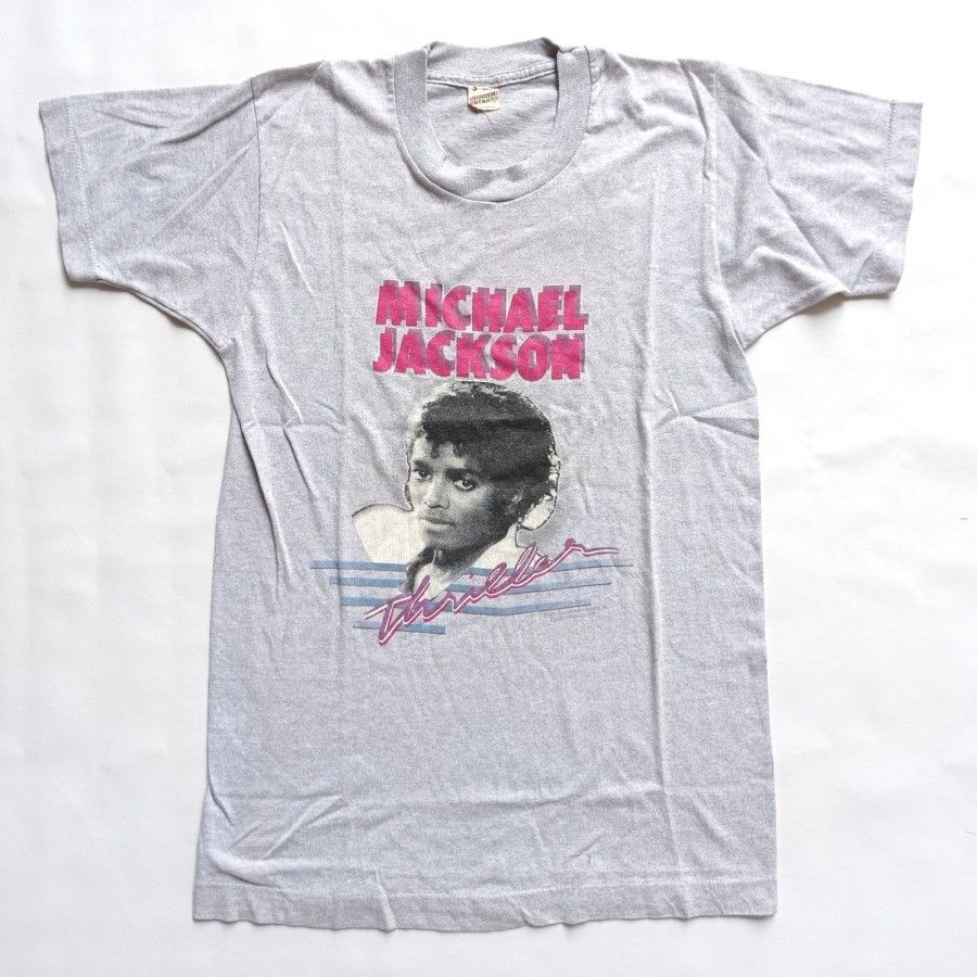 Band Tees × Vintage michael jackson thriller tour 1984 original jacko Size US S / EU 44-46 / 1 - 1 Thumbnail