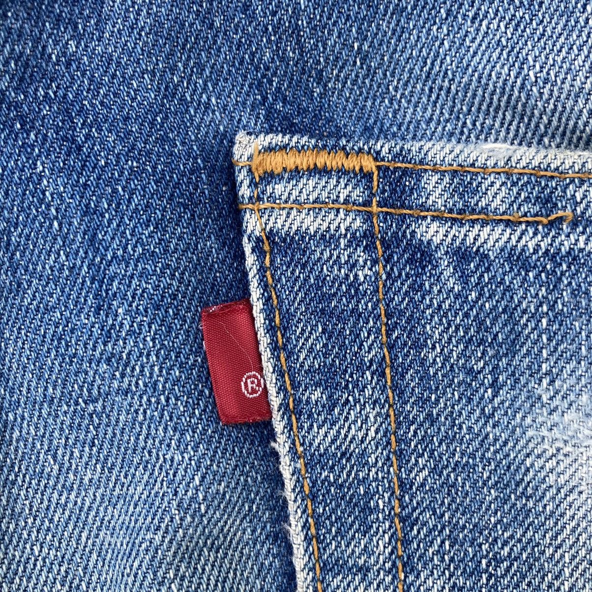 Levi's × Levi's Vintage Clothing × Vintage VINTAGE LEVI’S 505 SINGLE R DISTRESSED JEANS Size US 31 - 9 Thumbnail