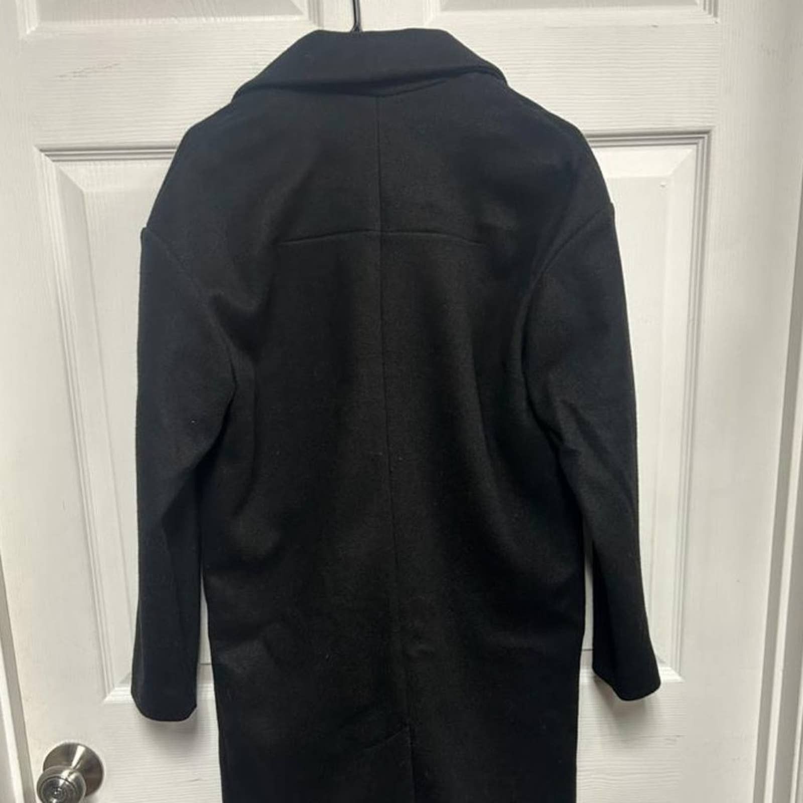 Topshop TOPSHOP DOUBLE BREASTED COAT Size XS / US 0-2 / IT 36-38 - 2 Thumbnail