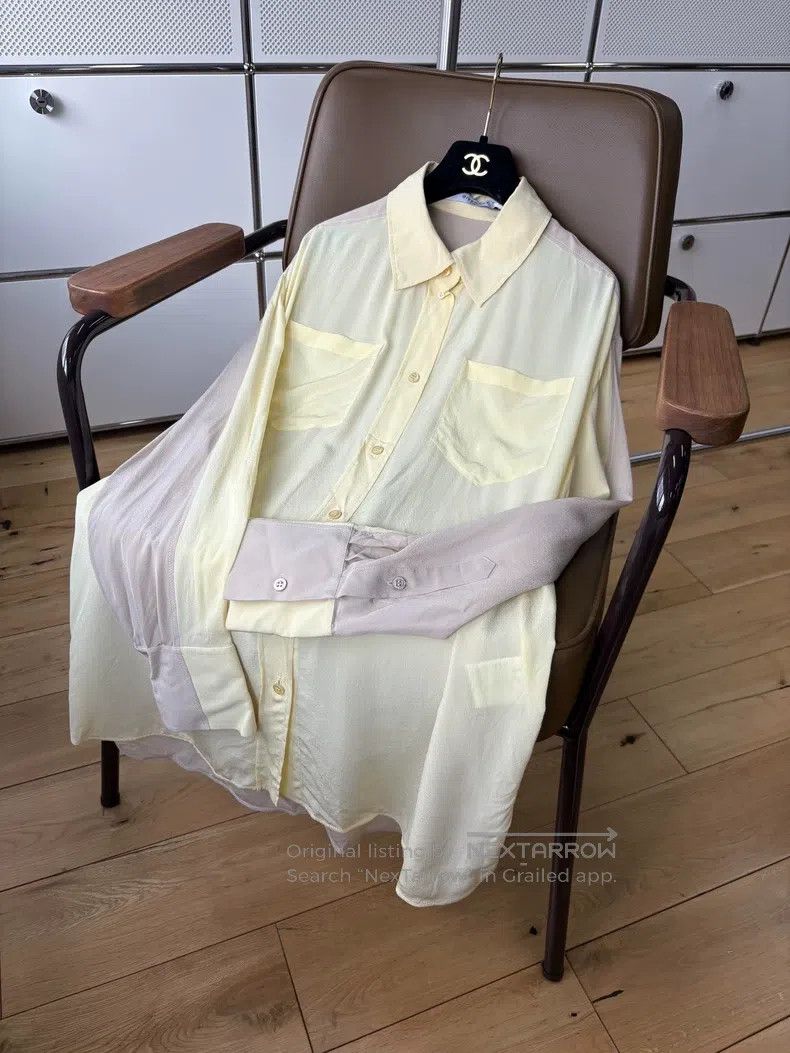 Givenchy Givenchy 100% pure mulberry silk - yellow and blue color b Size US L / EU 52-54 / 3 - 8 Thumbnail