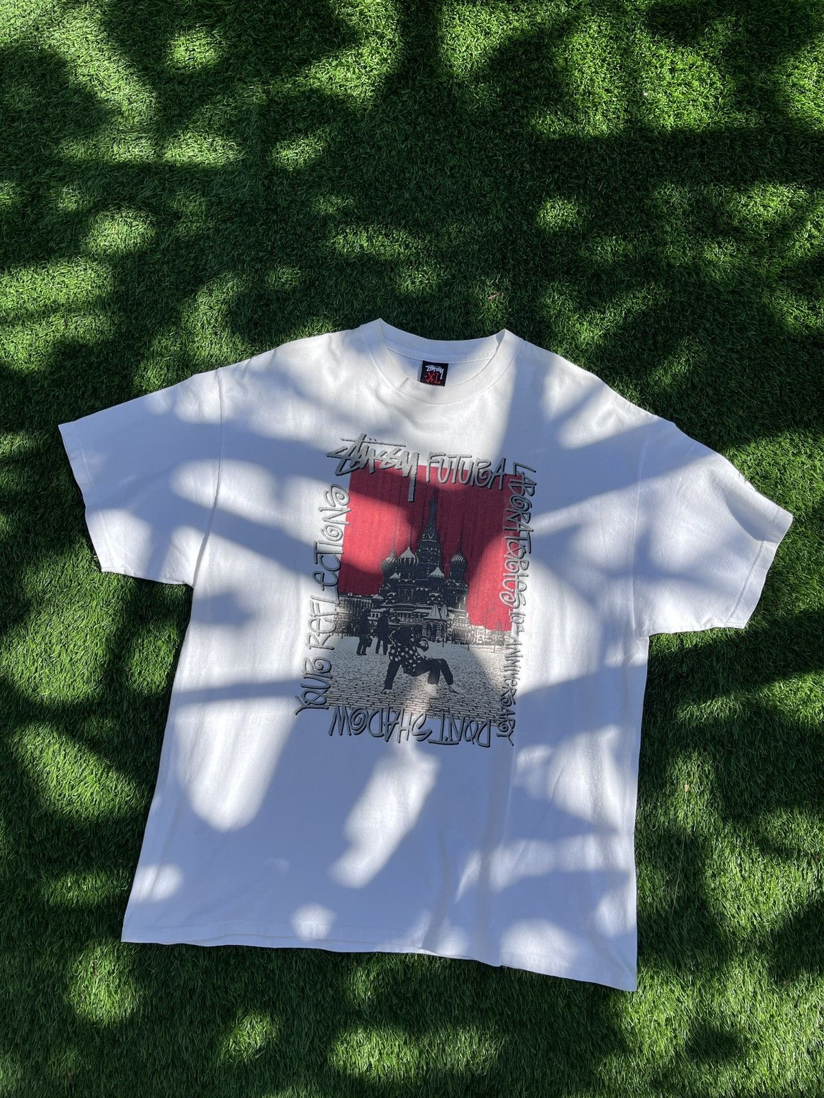 Designer × Stussy × Vintage Stussy futura anniversary RARE Size US XL / EU 56 / 4 - 1 Thumbnail