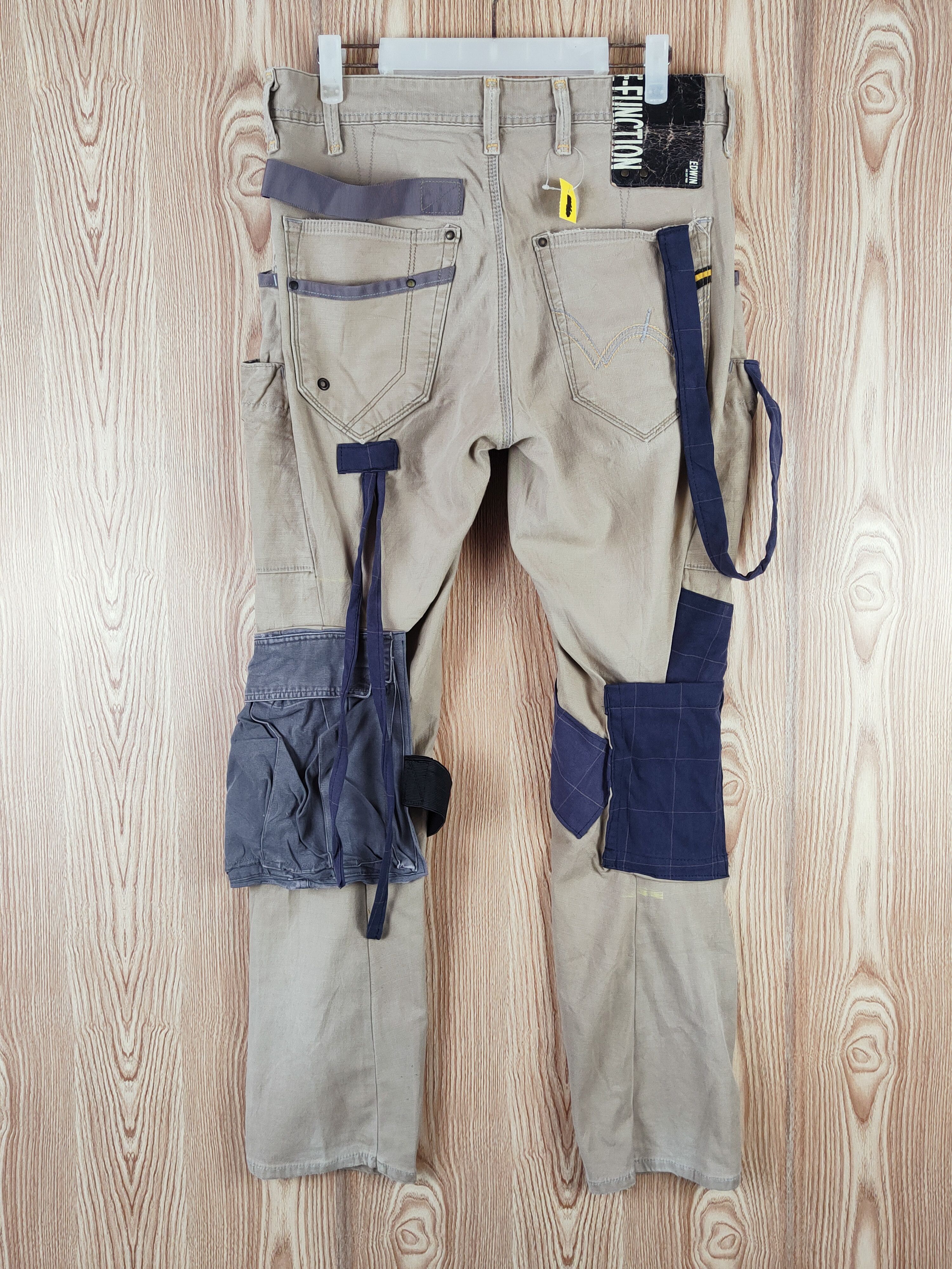 Edwin Edwin Beige Multipocket Tactical Cargo Pants #W001 Size US 31 - 9 Thumbnail