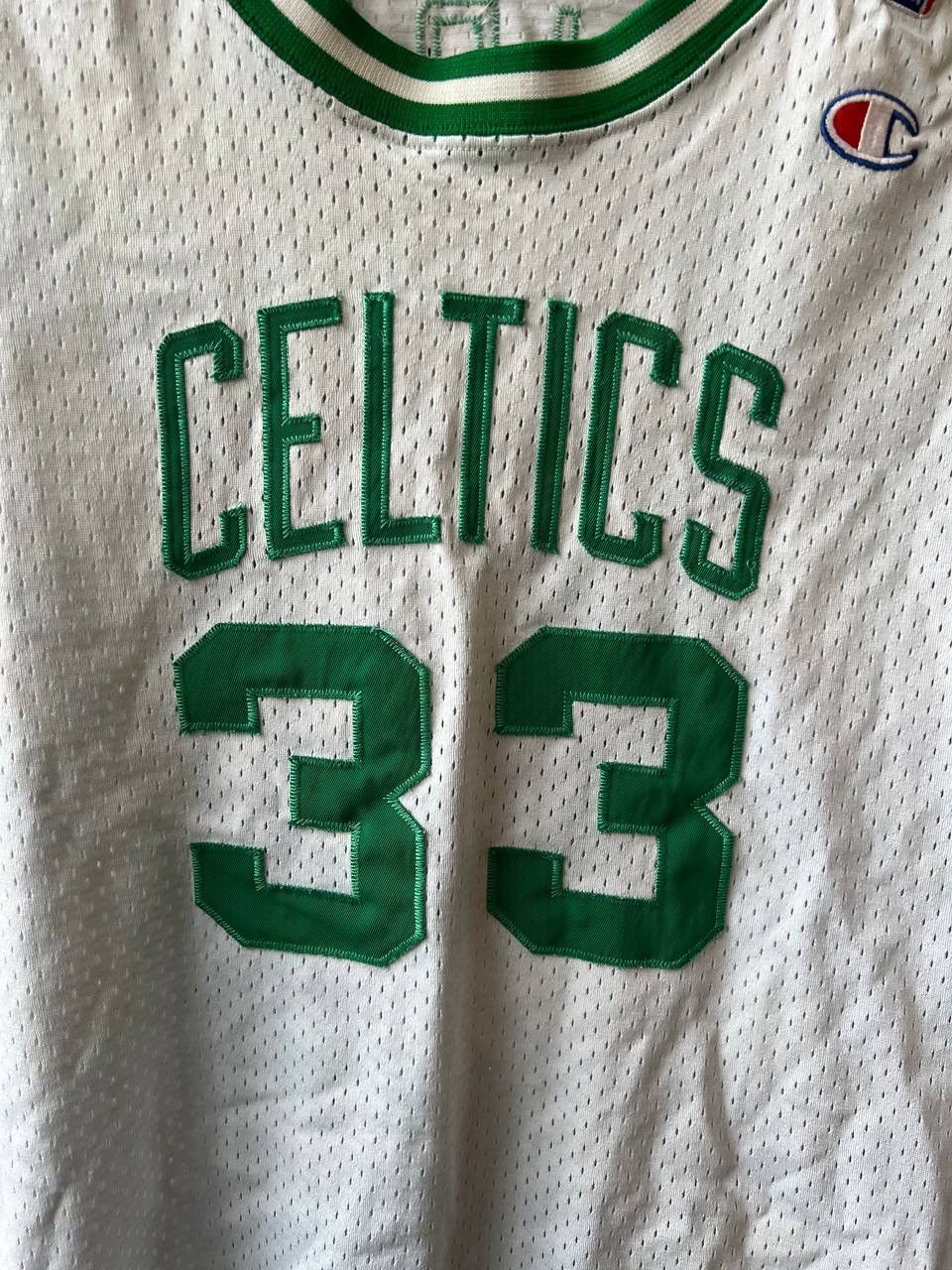 NBA VINTAGE BOSTON CELTICS #33 BIRD CHAMPION NBA JERSEY SIZE M Size US M / EU 48-50 / 2 - 4 Thumbnail
