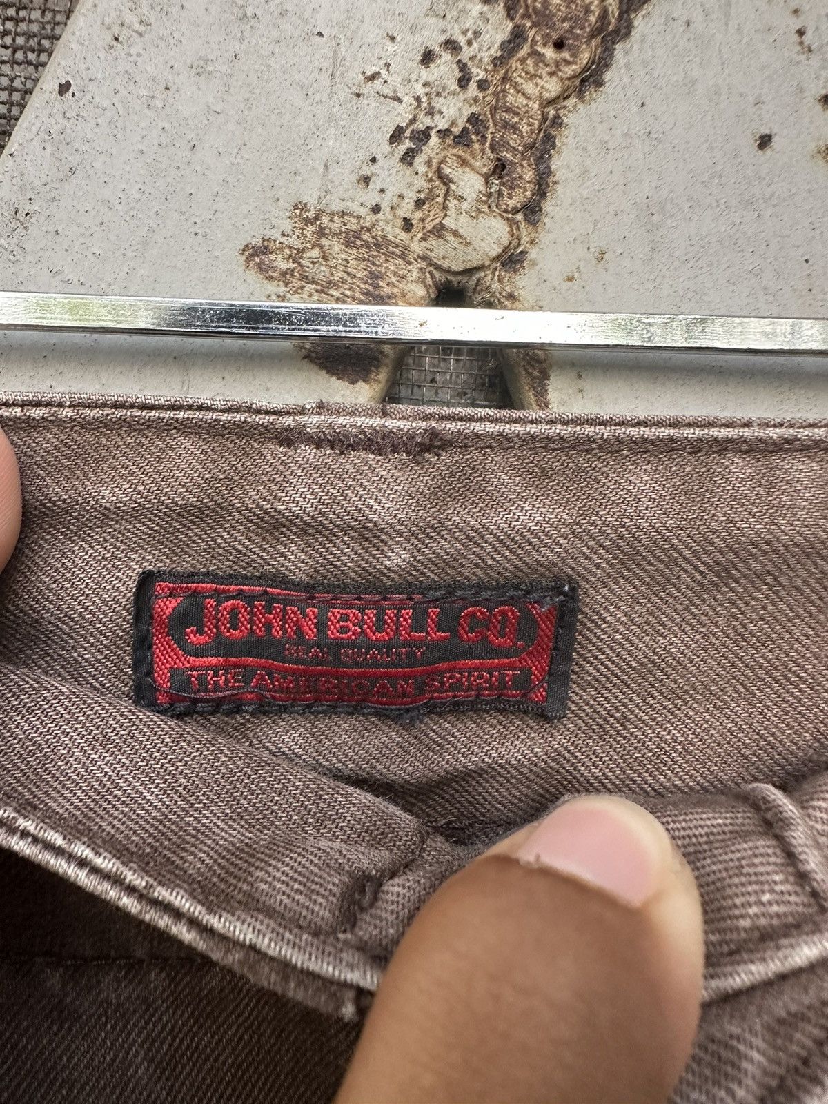 Vintage 👹Vintage John Bull Brown Cargo Pants Size US 30 / EU 46 - 12 Thumbnail