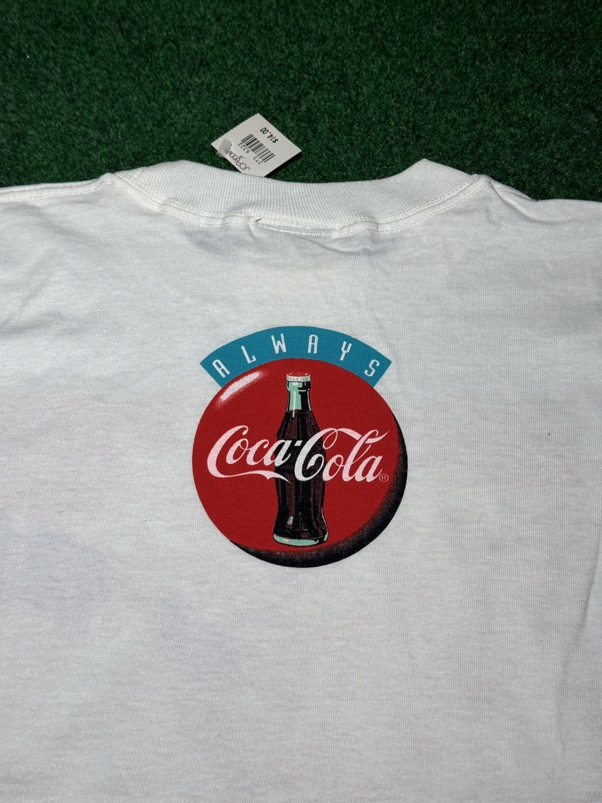 Coca Cola Coca Cola Coke Vintage 90s NWT Youth Large 16x25 T Shirt Size XS / US 0-2 / IT 36-38 - 7 Thumbnail
