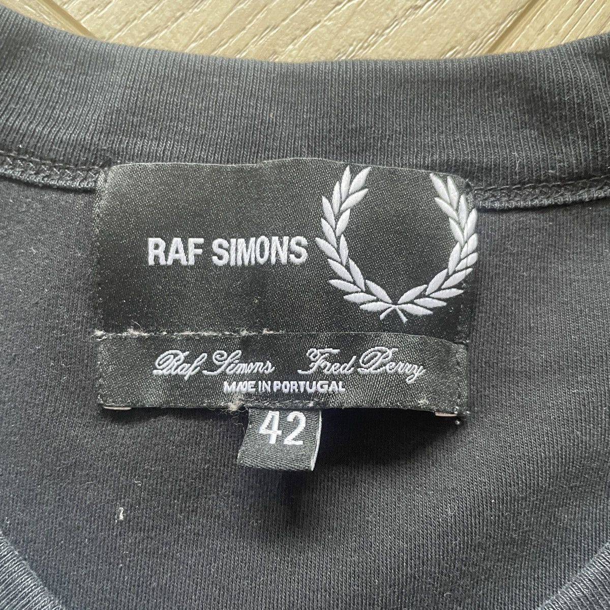Fred Perry × Raf Simons Fred Perry x Raf Simons Short Sleeve Jumper/ T Shirt Size US L / EU 52-54 / 3 - 6 Thumbnail