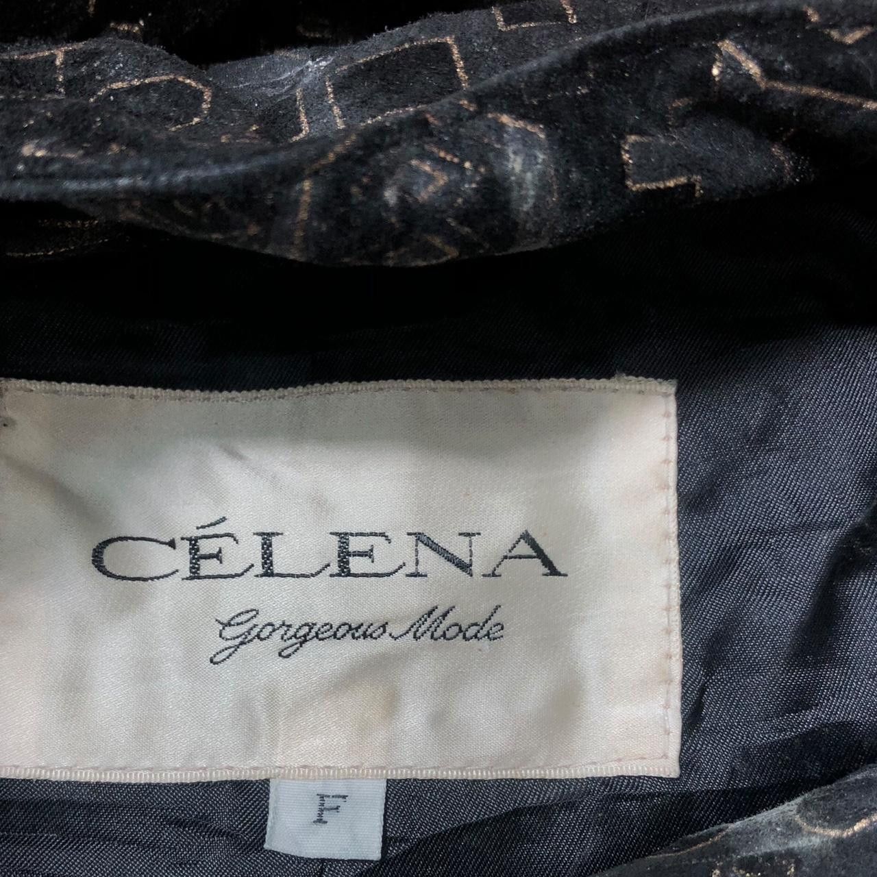 Vintage Vintage CELENA GORGEOUS MODE Art Suede Leather Jacket Parka Size M / US 6-8 / IT 42-44 - 5 Thumbnail