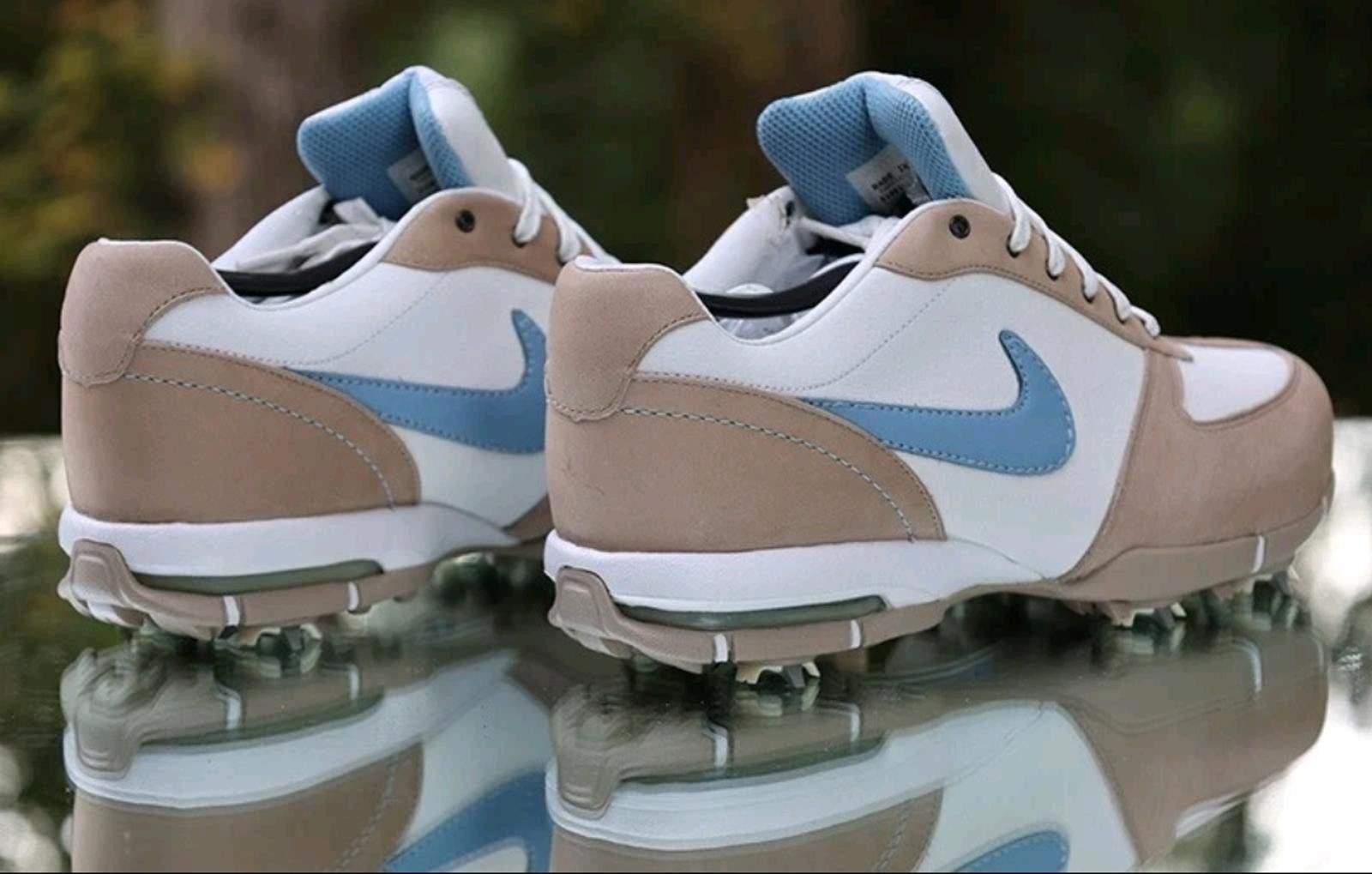 Other Nike Air SP-5 III Golf Shoes Women’s Size 6.5 White Tan Blue Size US 6.5 / IT 36.5 - 3 Thumbnail