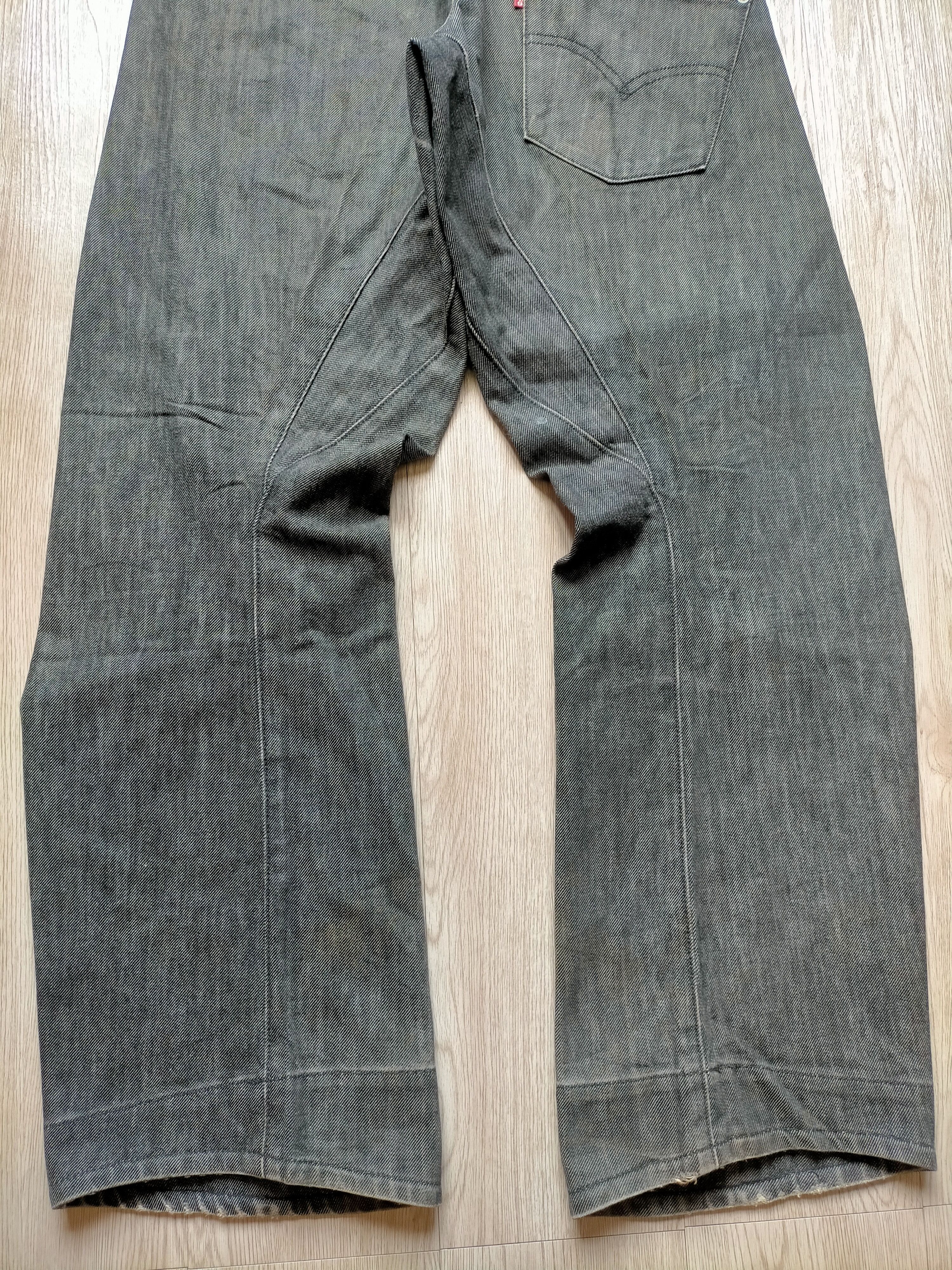 Levi's Vintage 1992 Levis Engineered Jeans Black Rusty Denim pants Size US 30 / EU 46 - 11 Thumbnail