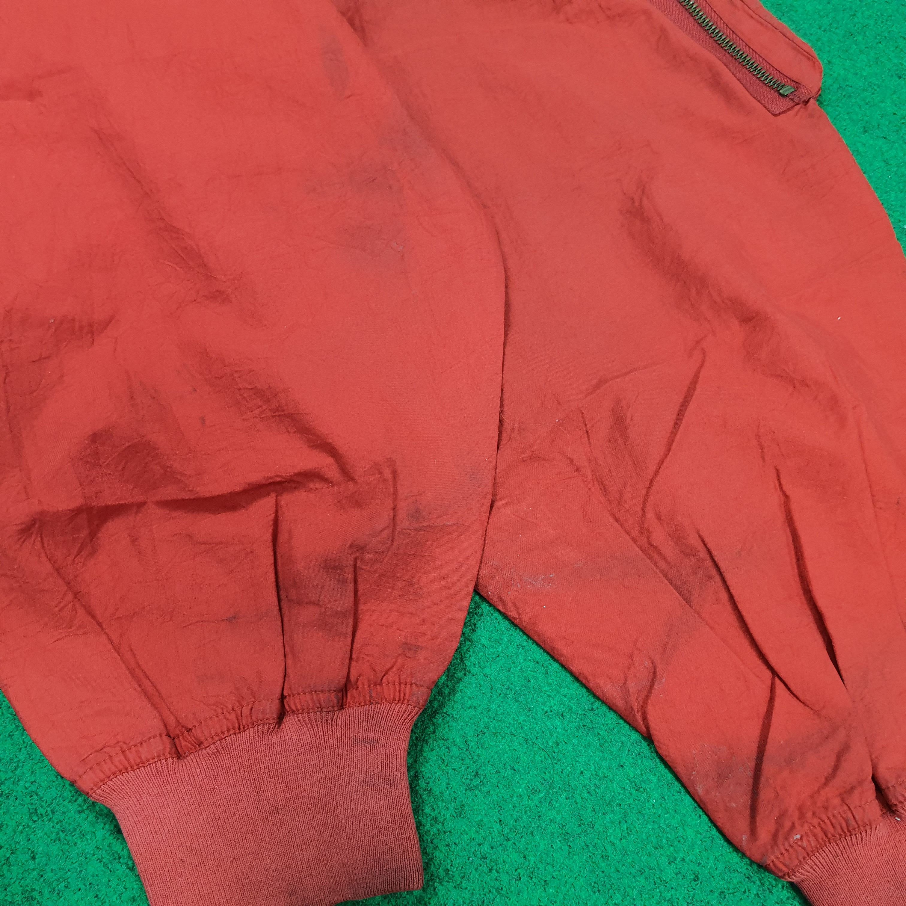 Japanese Brand Vintage 90s Toyota TRD Racing Jacket Red Bomber C300N2 Size US L / EU 52-54 / 3 - 12 Thumbnail