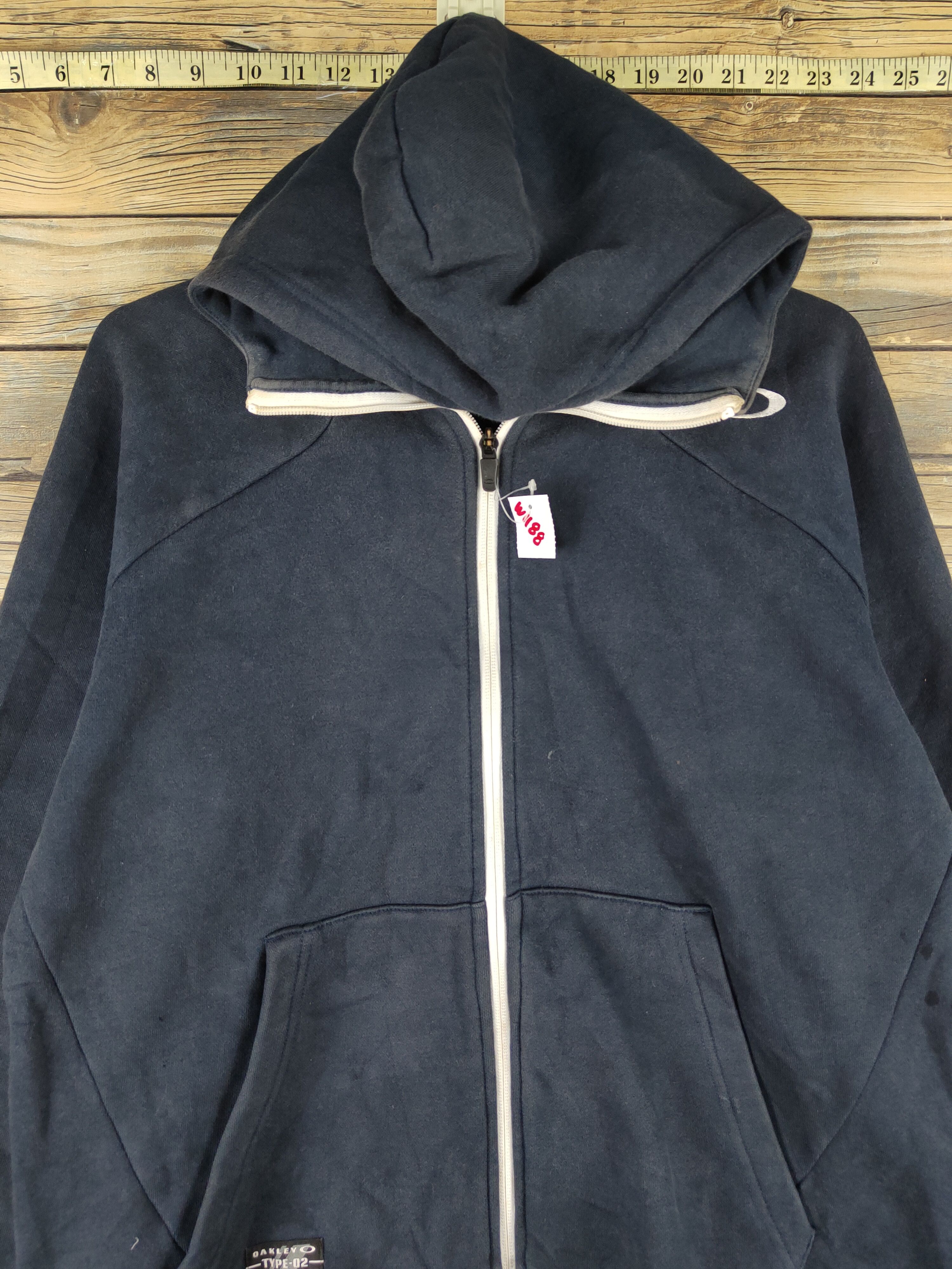 Oakley Oakley Navy Hoodie Sweaters #W1188 Size US M / EU 48-50 / 2 - 2 Thumbnail