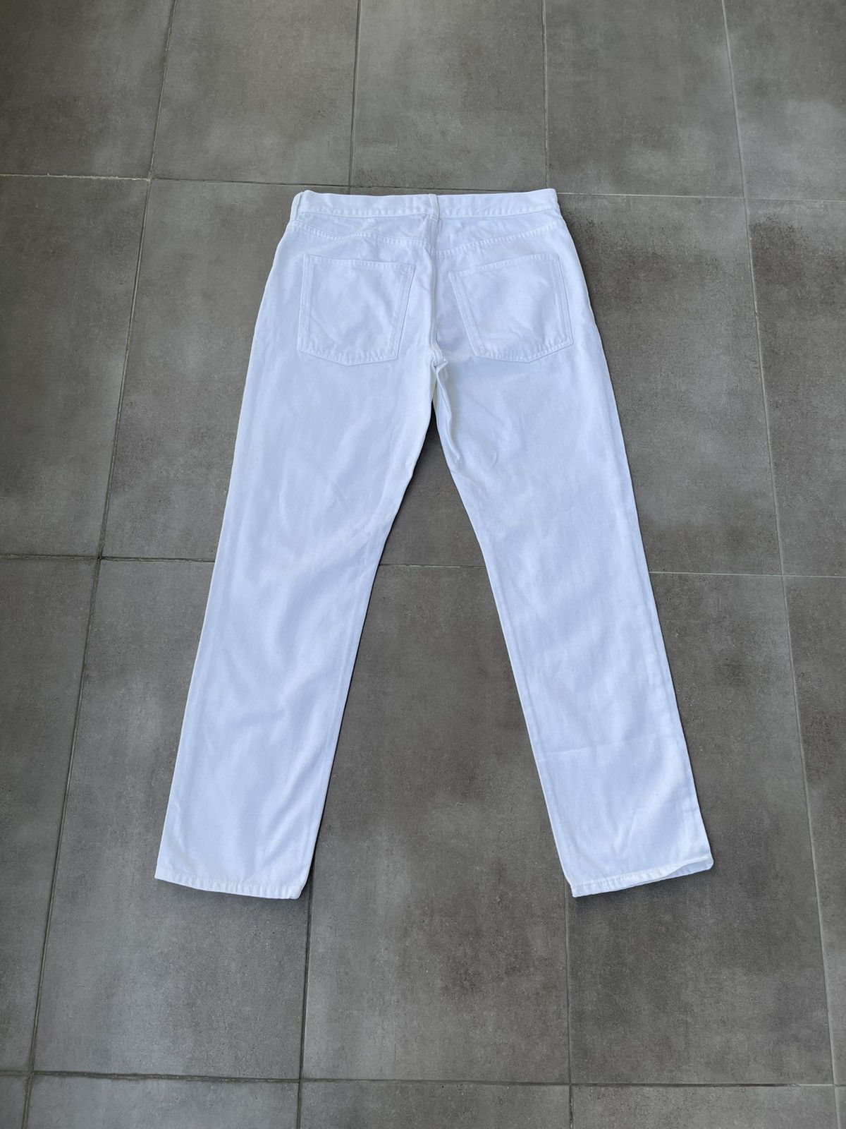 Acne Studios Acne Studios Boy White Denim Pants Size US 30 / EU 46 - 6 Thumbnail