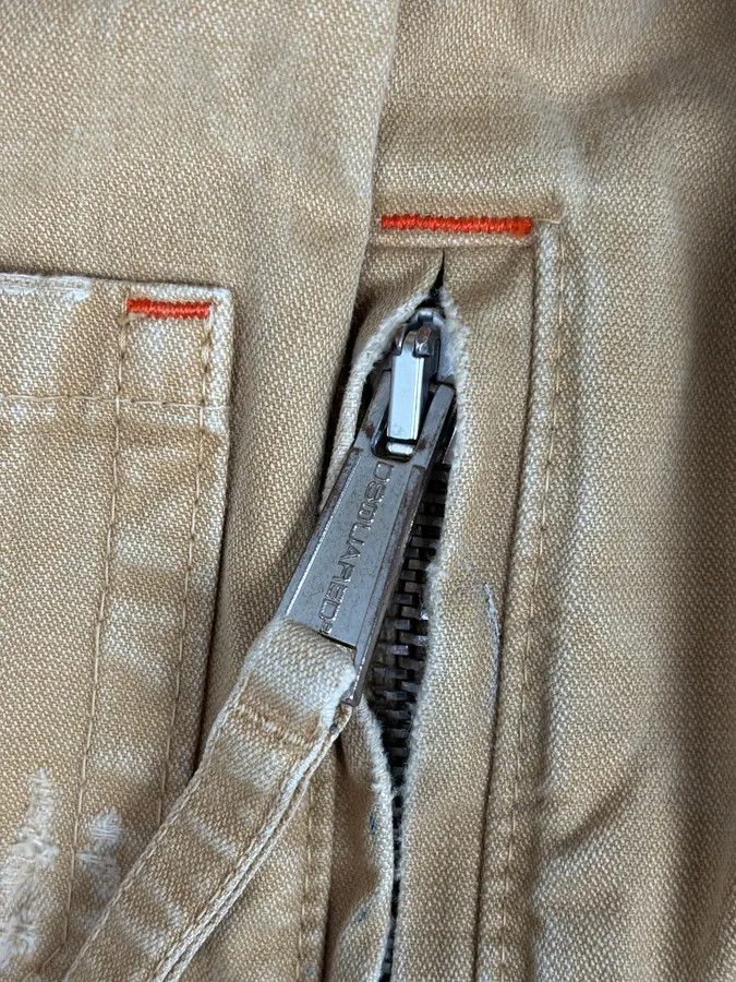 Dsquared2 SS2006 Dsquared2 Beige Trucker Jacket Size US M / EU 48-50 / 2 - 10 Thumbnail